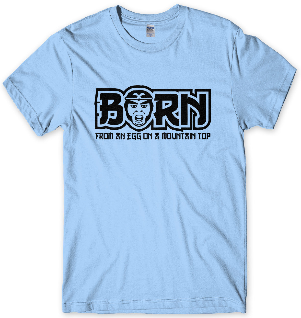 BORN FROM AN EGG - INSPIRED BY MONKEY MAGIC MENS UNISEX T-SHIRT