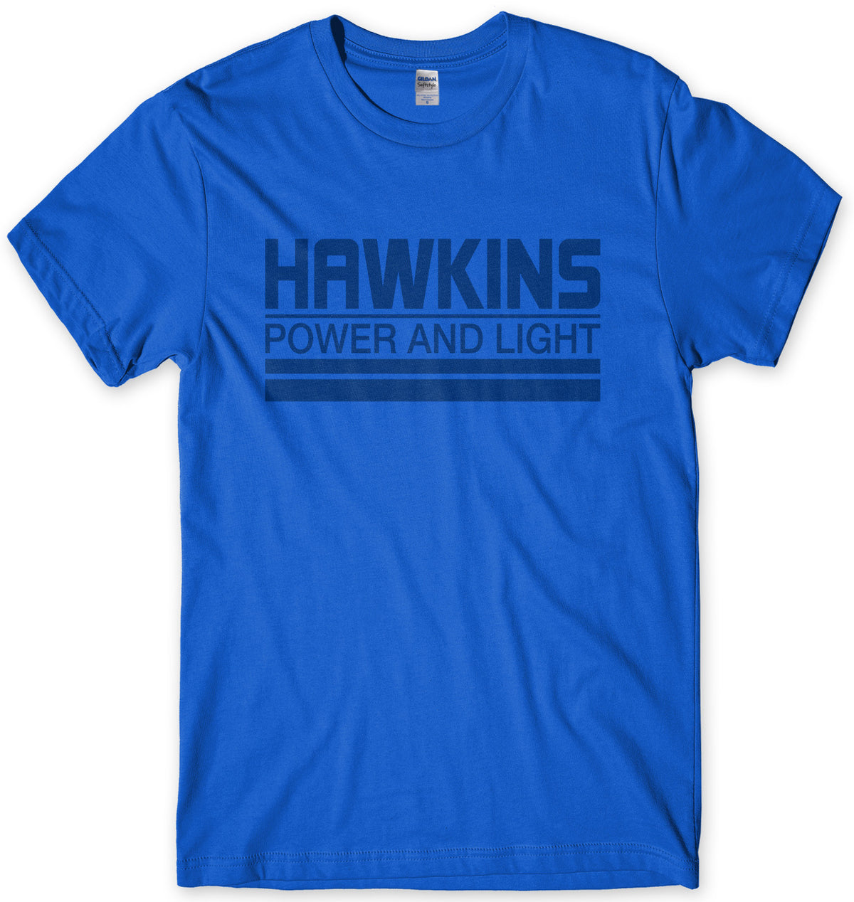 HAWKINS POWER AND LIGHT - INSPIRED BY STRANGER THINGS MENS UNISEX T-SHIRT