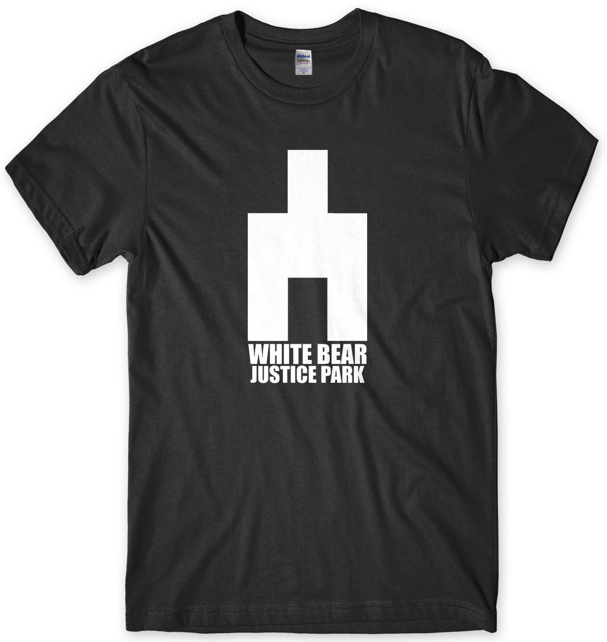 WHITE BEAR JUSTICE PARK - INSPIRED BY BLACK MIRROR MENS UNISEX T-SHIRT