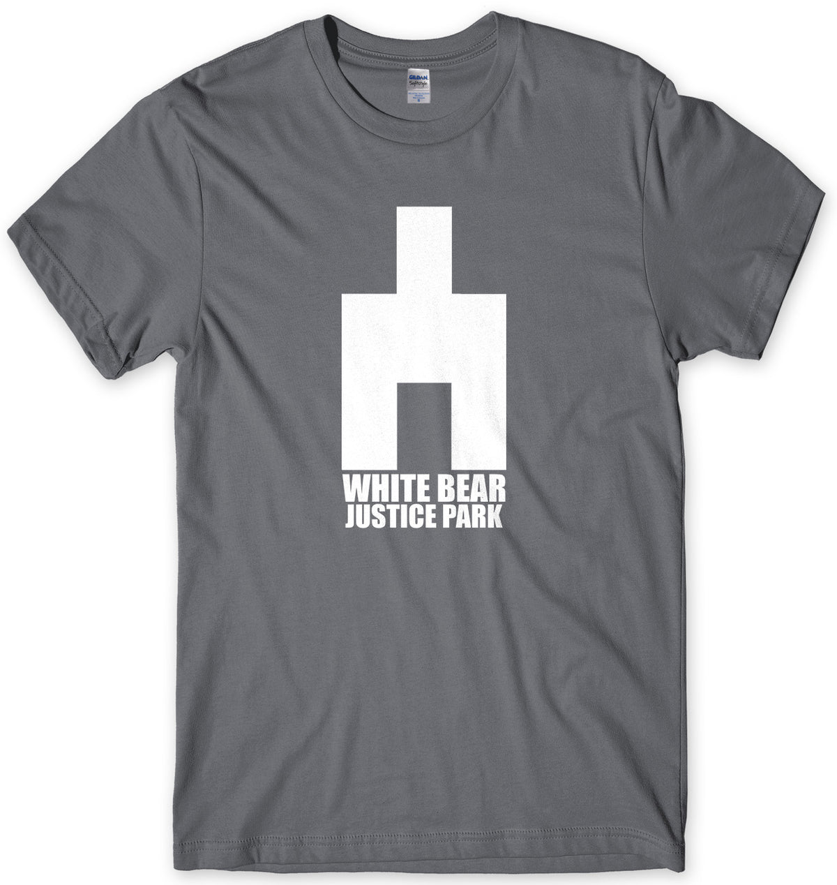 WHITE BEAR JUSTICE PARK - INSPIRED BY BLACK MIRROR MENS UNISEX T-SHIRT