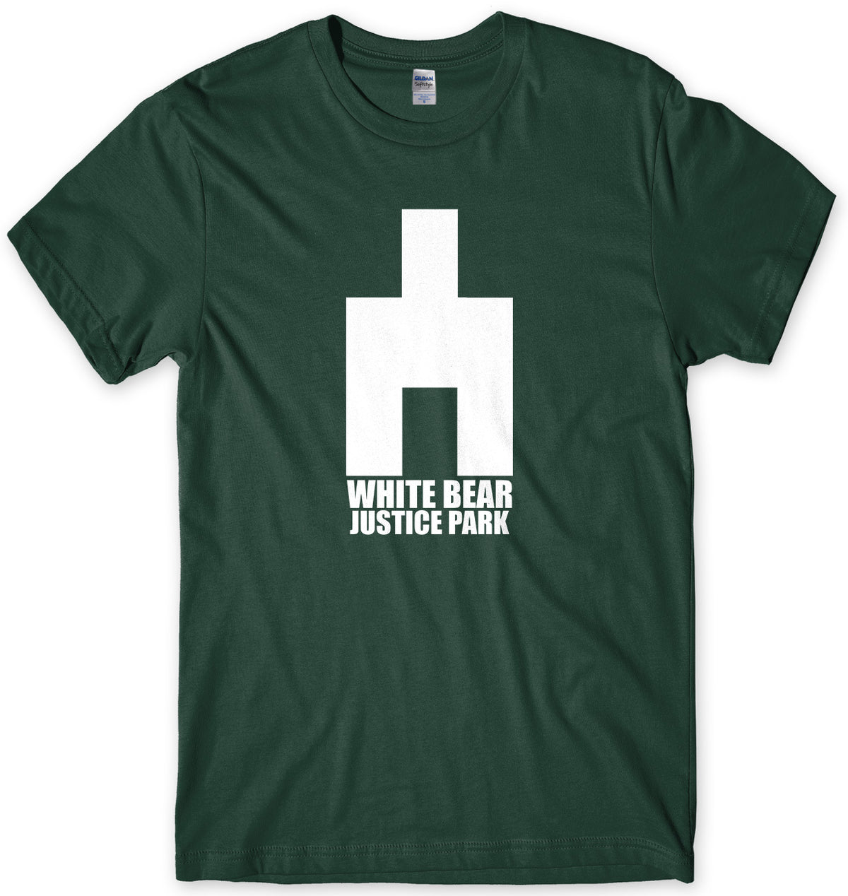WHITE BEAR JUSTICE PARK - INSPIRED BY BLACK MIRROR MENS UNISEX T-SHIRT