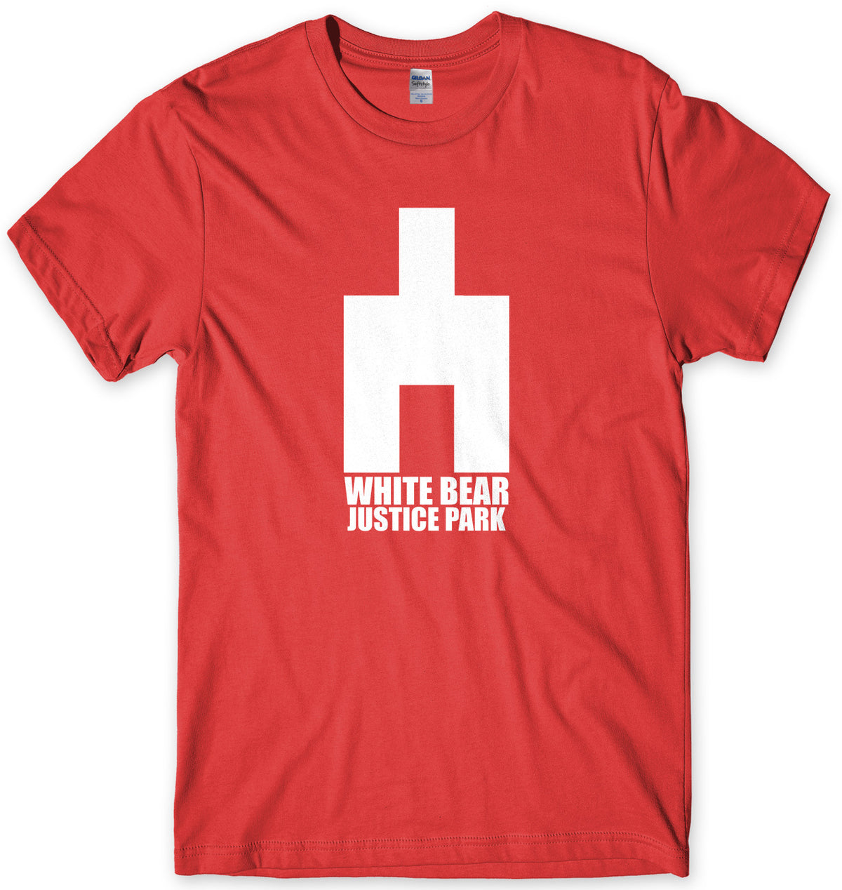 WHITE BEAR JUSTICE PARK - INSPIRED BY BLACK MIRROR MENS UNISEX T-SHIRT