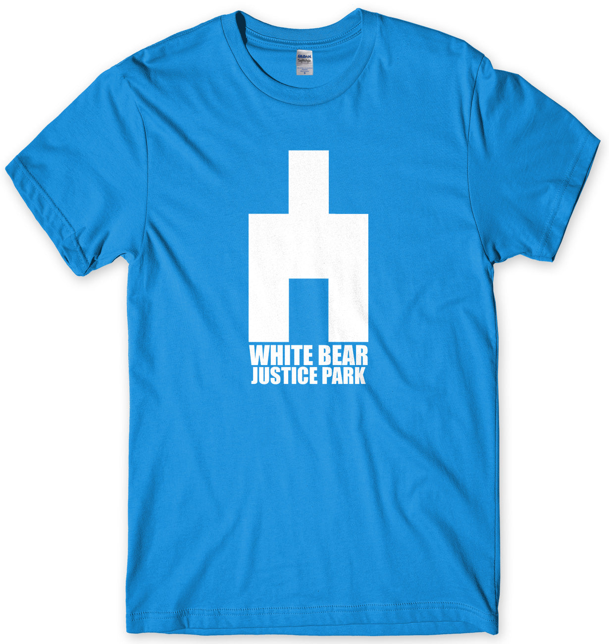 WHITE BEAR JUSTICE PARK - INSPIRED BY BLACK MIRROR MENS UNISEX T-SHIRT