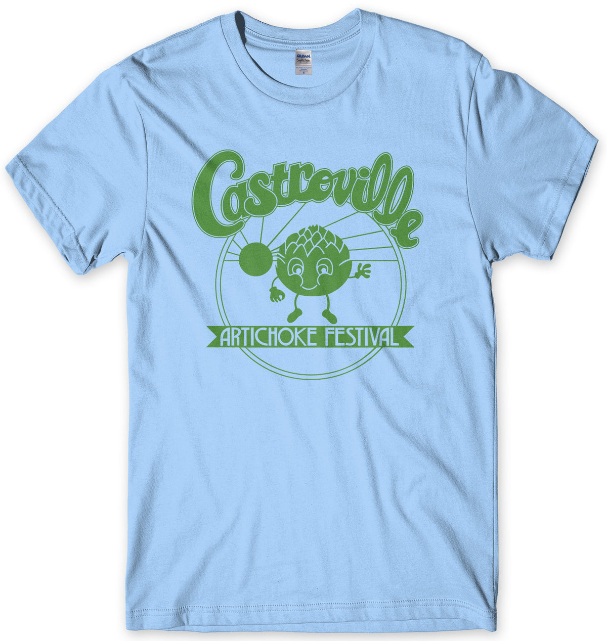 CASTROVILLE ARTICHOKE FESTIVAL - INSPIRED BY STRANGER THINGS MENS UNISEX T-SHIRT
