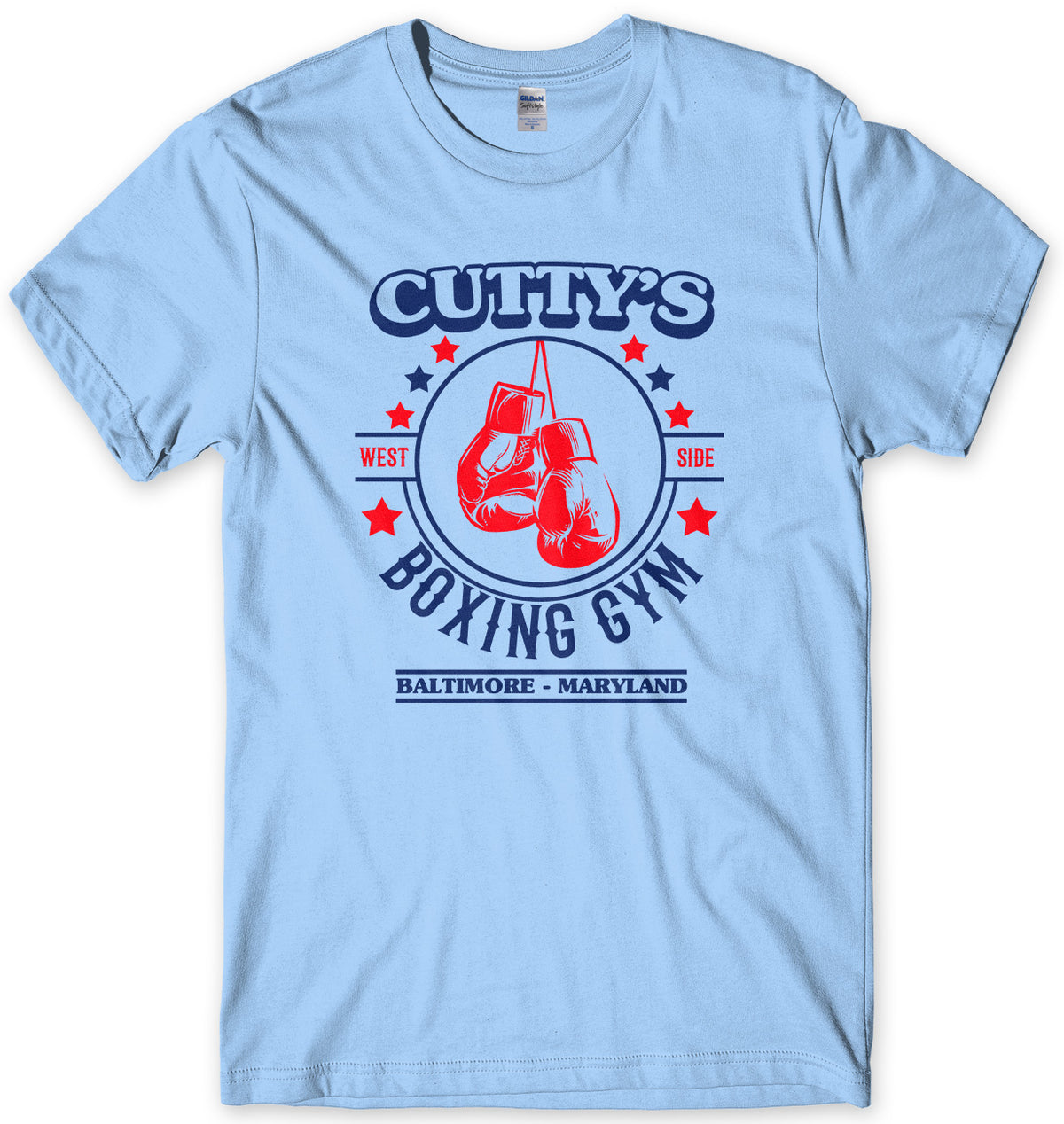 CUTTY&#39;S BOXING GYM - INSPIRED BY THE WIRE MENS UNISEX T-SHIRT