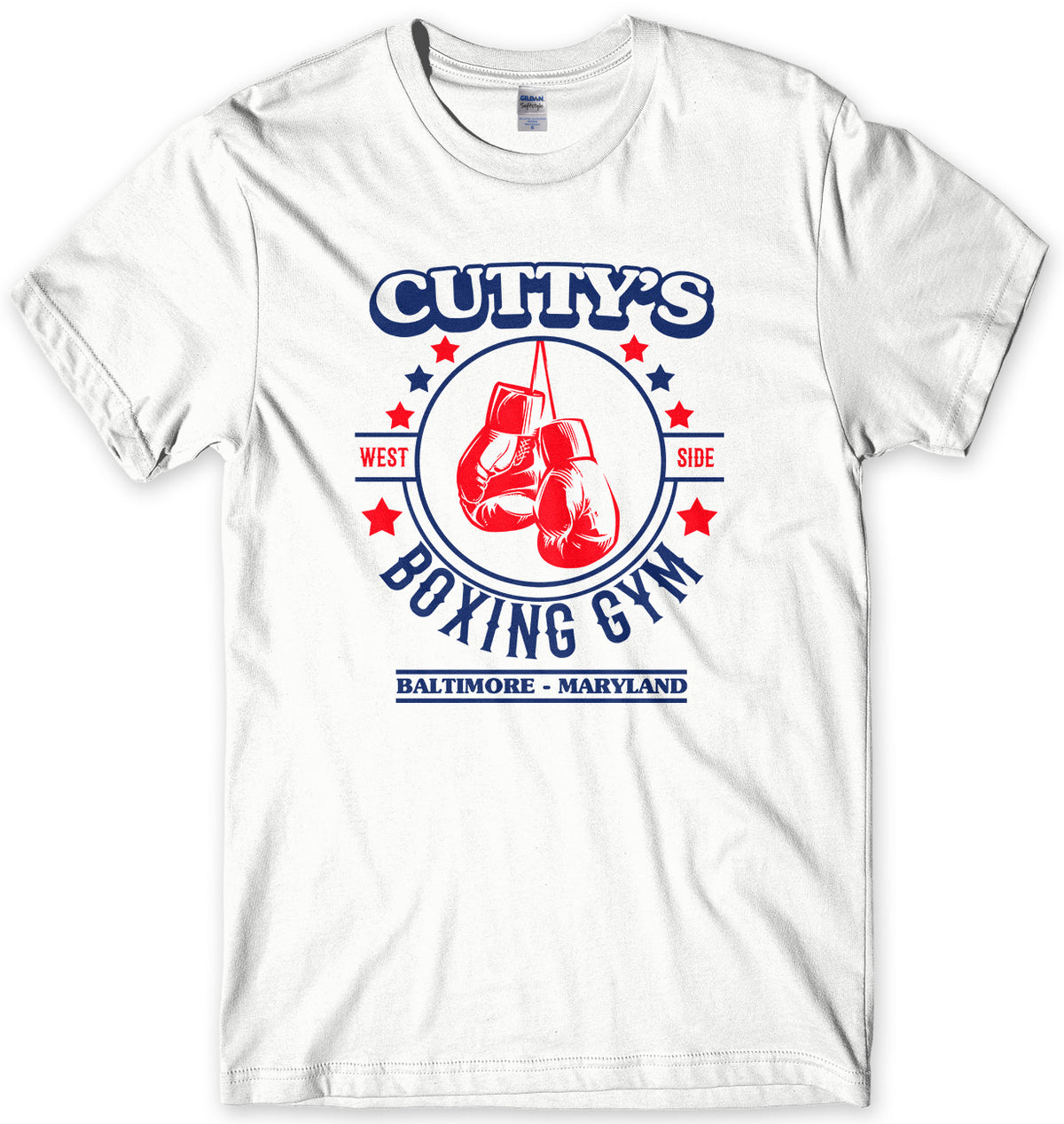 CUTTY&#39;S BOXING GYM - INSPIRED BY THE WIRE MENS UNISEX T-SHIRT