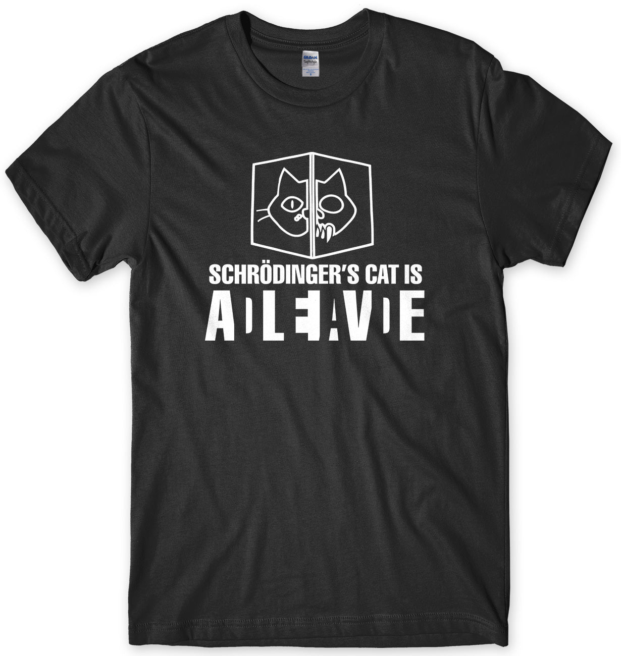 Schrodinger's Cat Inspired by Sheldon Cooper Mens T-Shirt