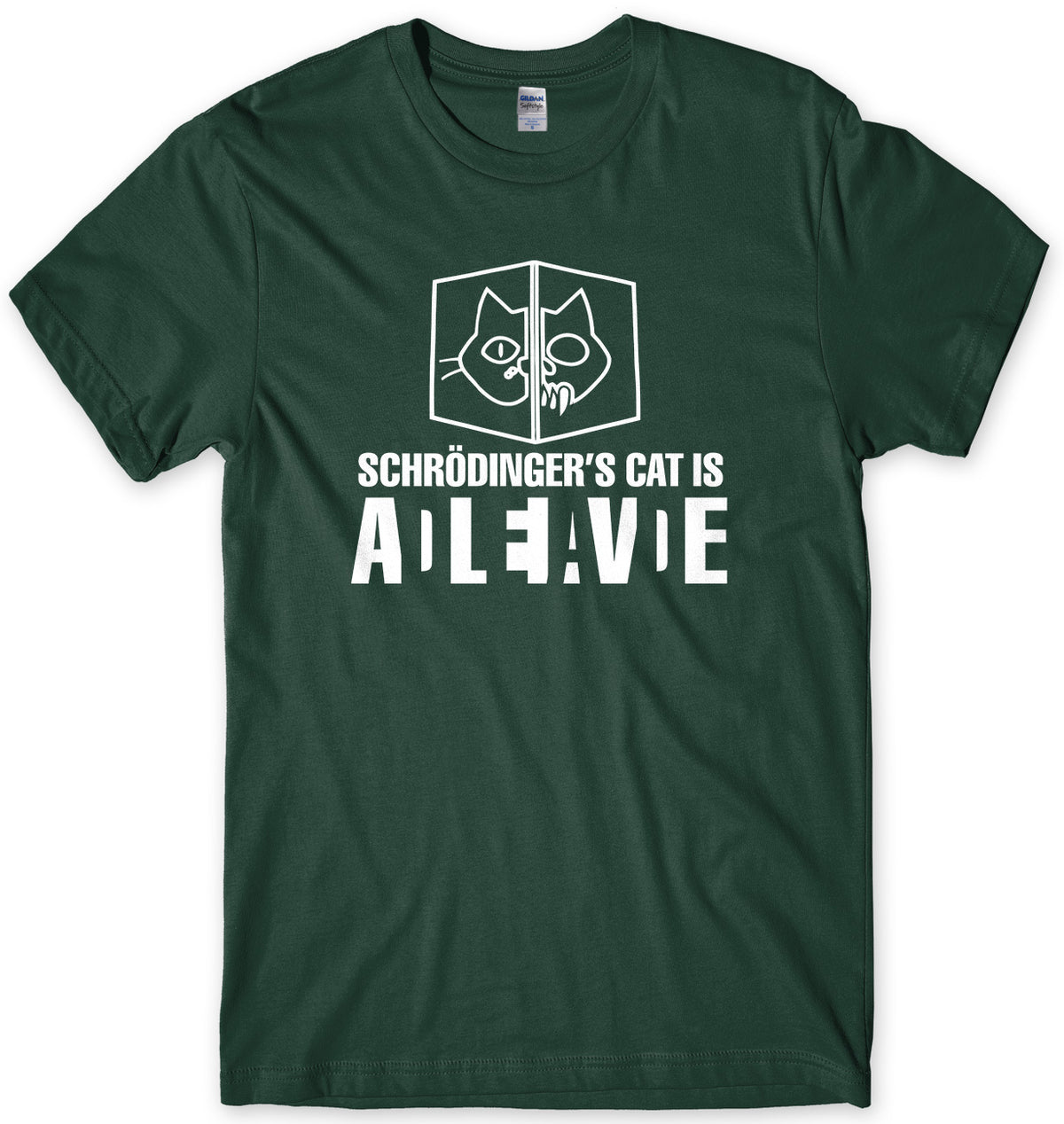 Schrodinger&#39;s Cat Inspired by Sheldon Cooper Mens T-Shirt