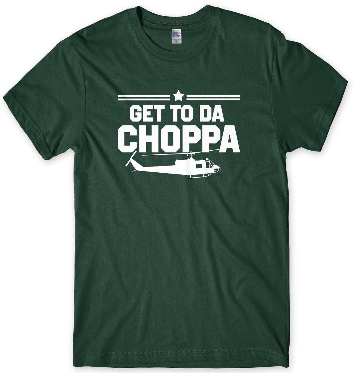 Get To Da Choppa Inspired By Predator Mens T-shirt