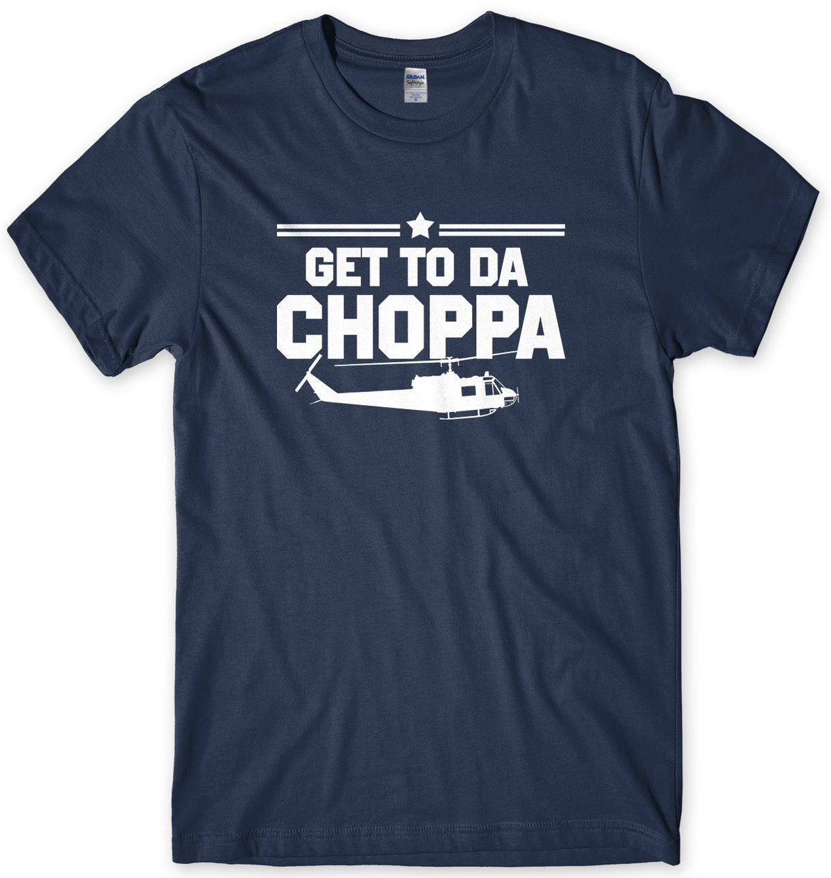 Get To Da Choppa Inspired By Predator Mens T-shirt