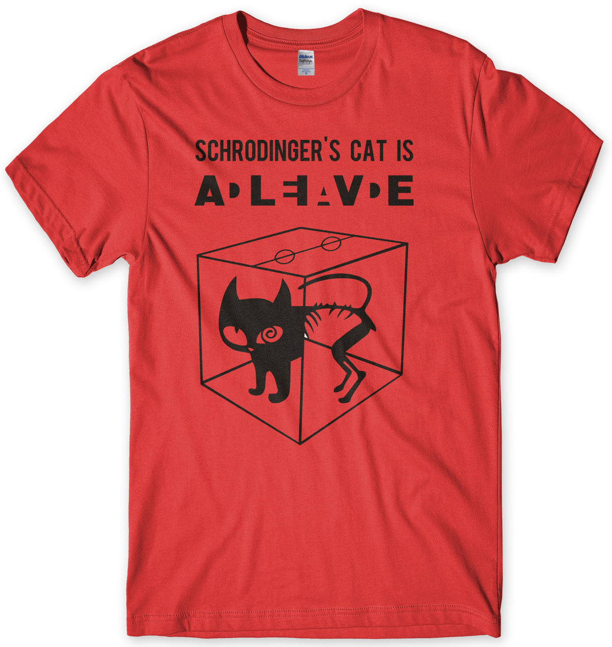 Schrodinger's cat dead outlet alive t shirt