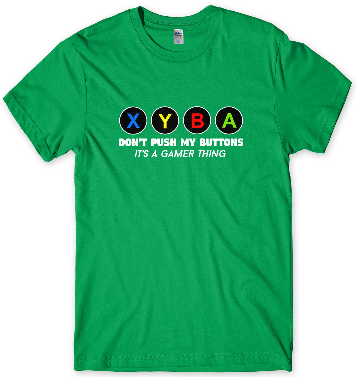 Don&#39;t Push My Buttons - It&#39;s A Gamer Thing Mens T-Shirt