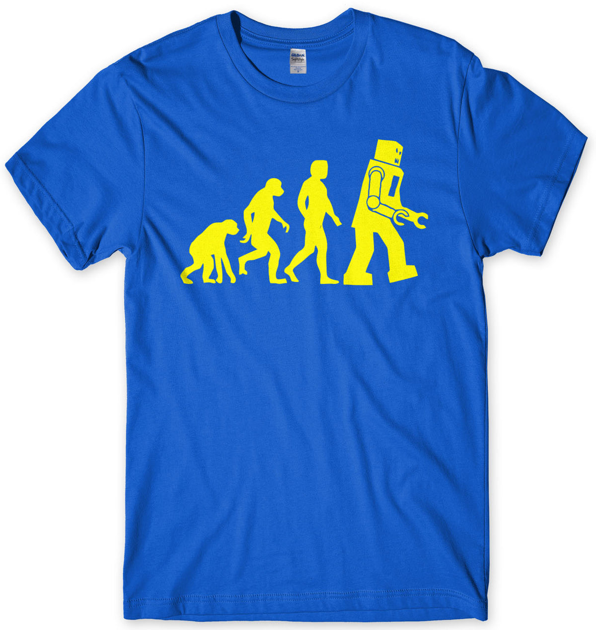 Evolution Of Robot Sheldon Cooper Inspired T-Shirt
