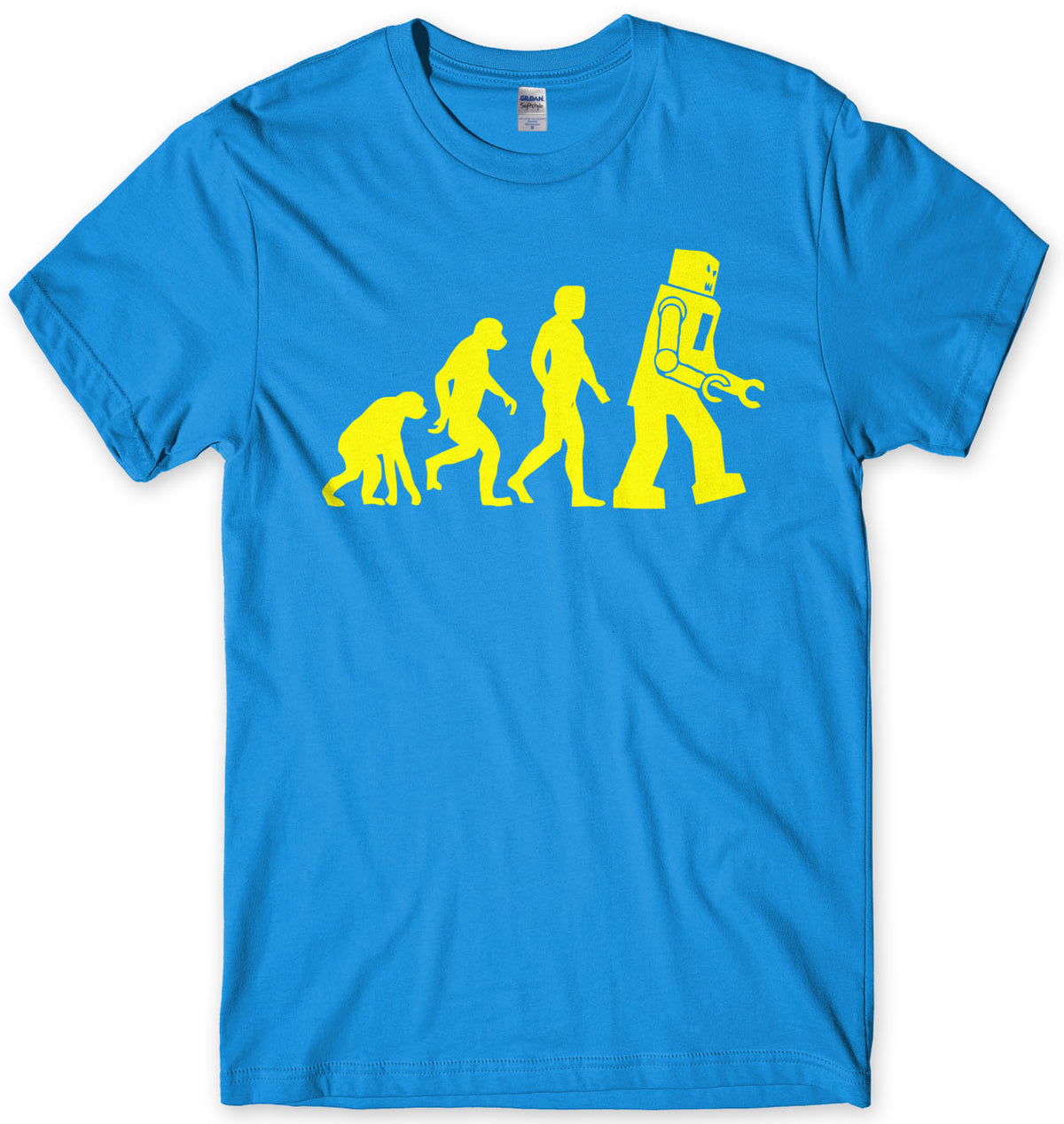Evolution Of Robot Sheldon Cooper Inspired T-Shirt