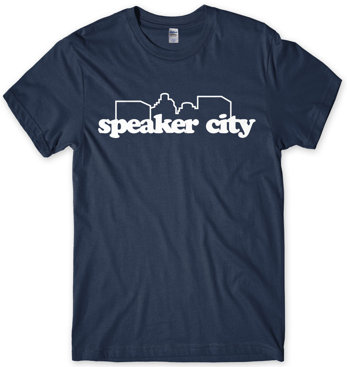 Speaker City Mens T-shirt