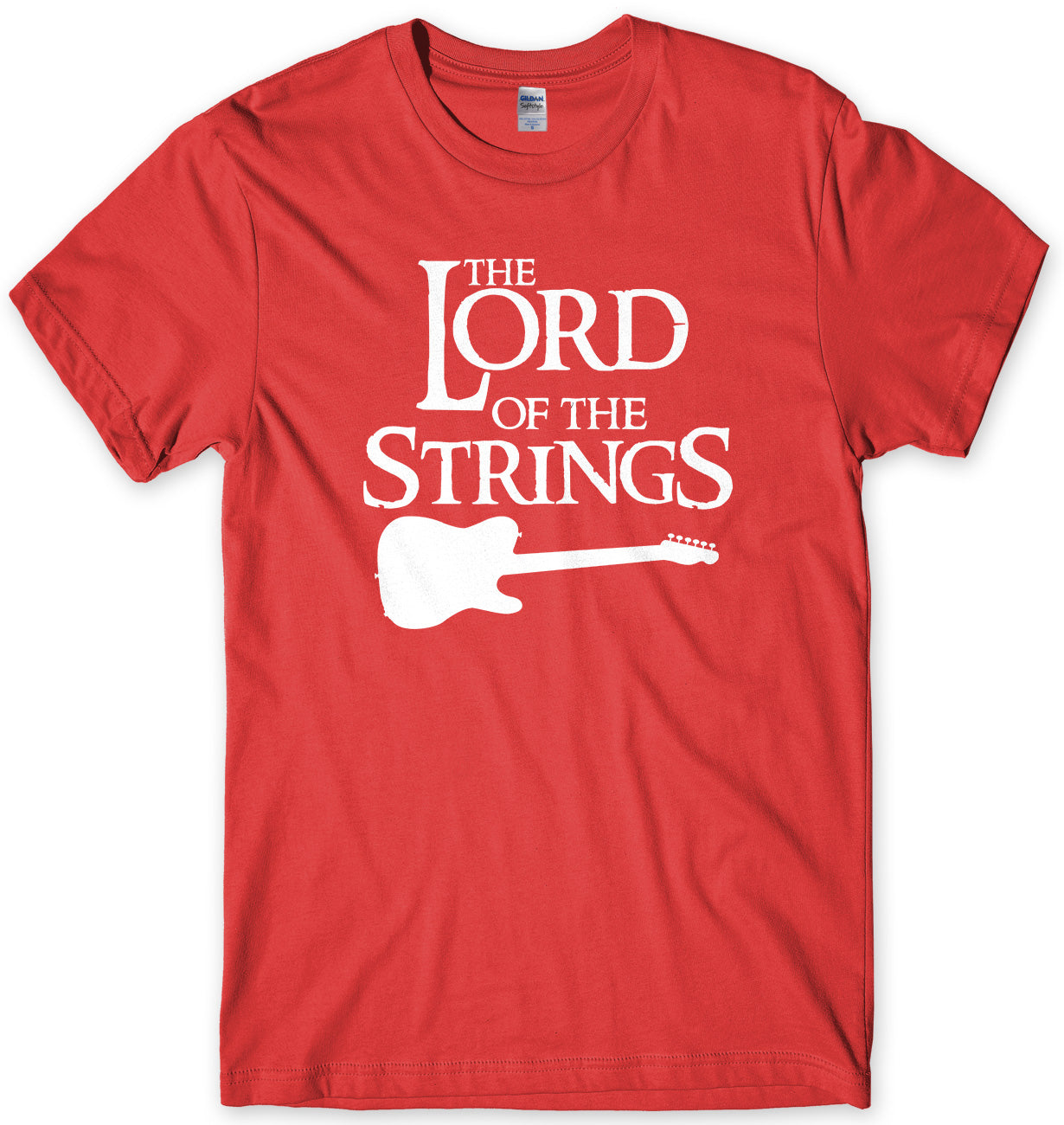 Loord Of the Strings Mens Music T-Shirt