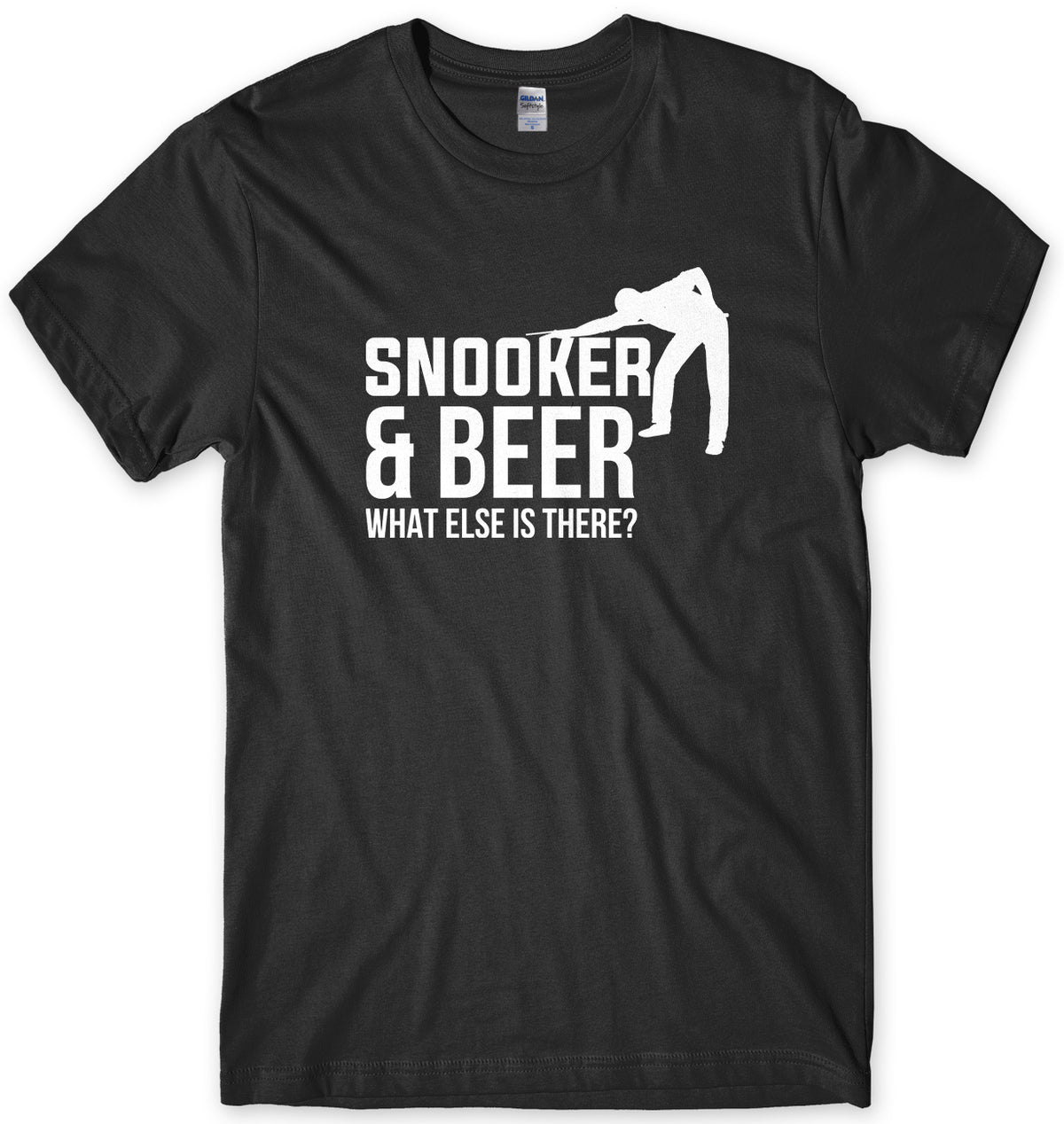 Snooker &amp; Beer What Else Is There? Mens T-Shirt