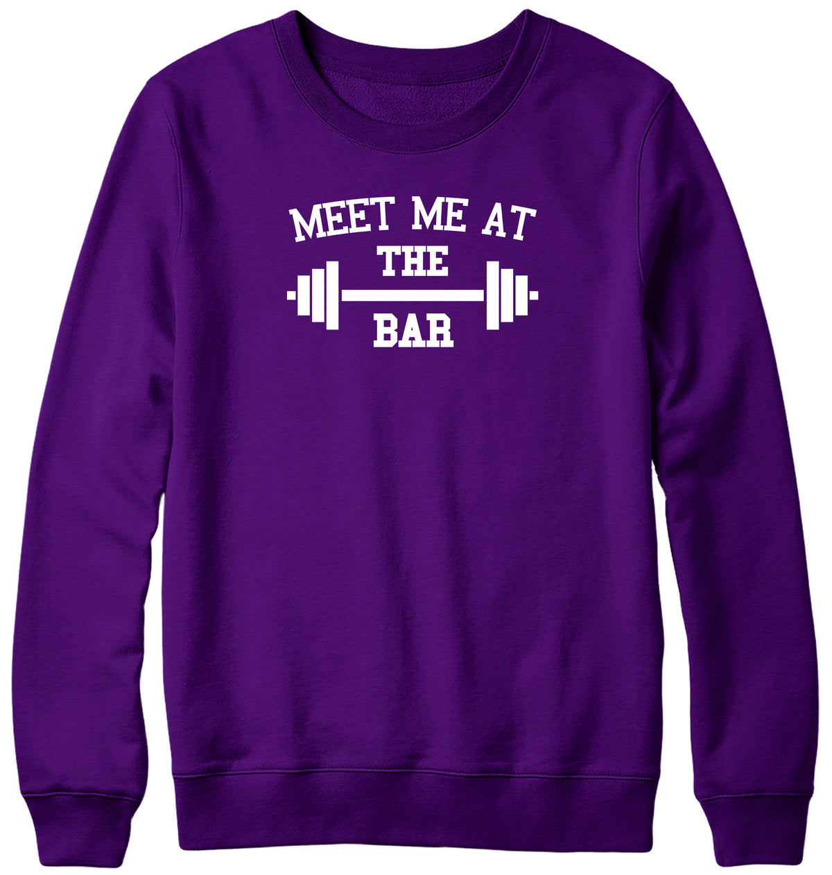 MEET ME AT THE BAR MENS LADIES WOMENS UNISEX SWEATSHIRT SWEATER