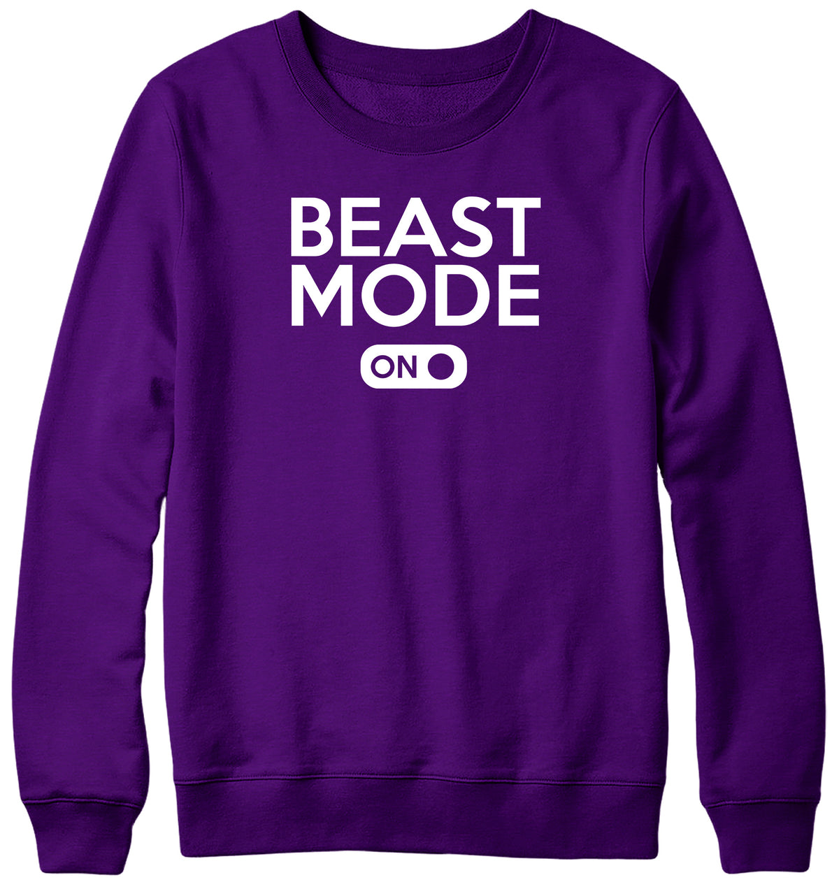 BEAST MODE ON MENS LADIES WOMENS UNISEX SWEATSHIRT SWEATER