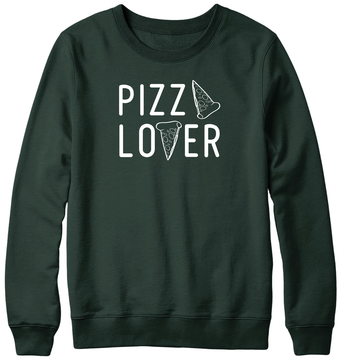 PIZZA LOVER MENS LADIES WOMENS UNISEX SWEATSHIRT SWEATER