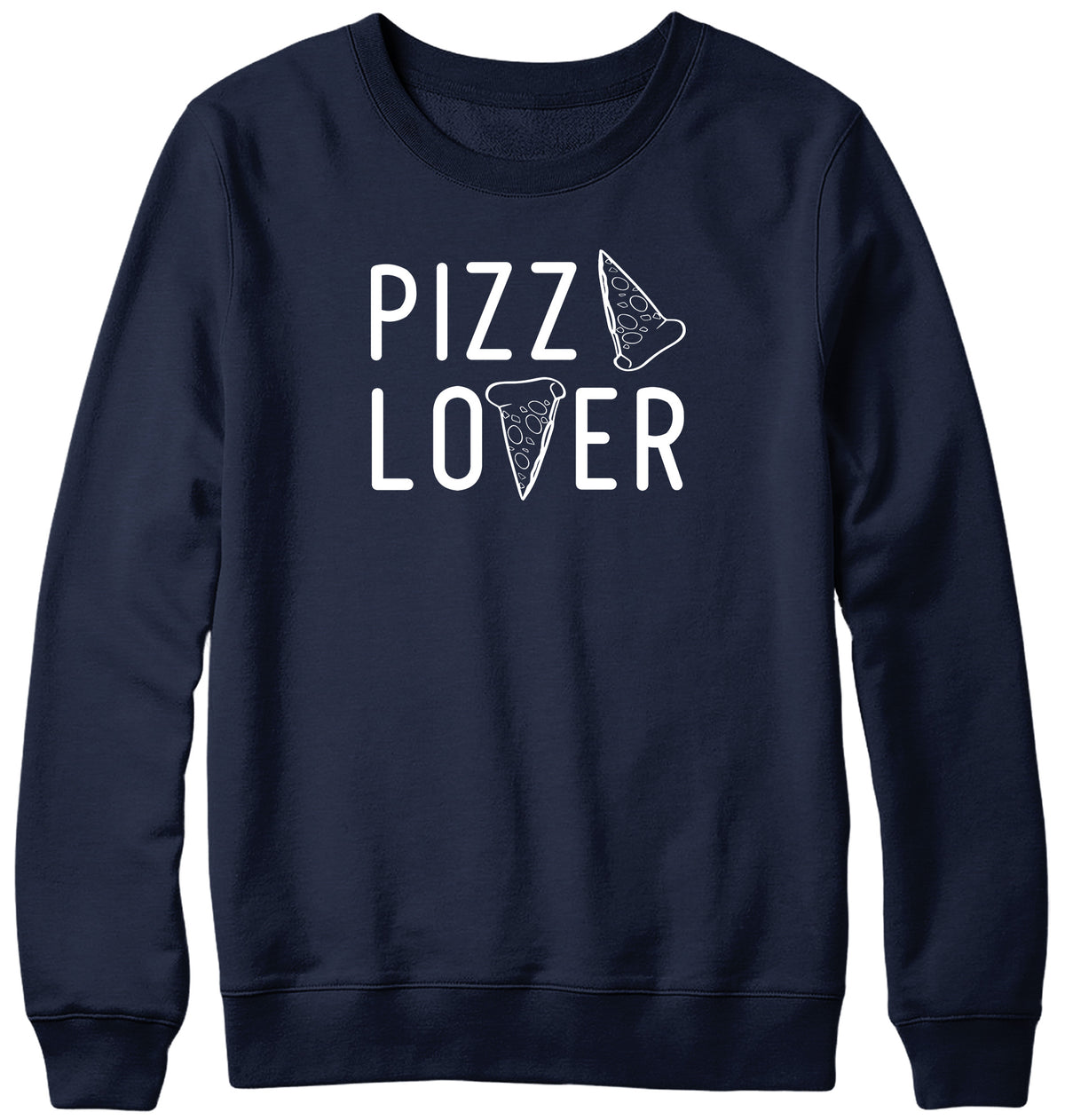 PIZZA LOVER MENS LADIES WOMENS UNISEX SWEATSHIRT SWEATER