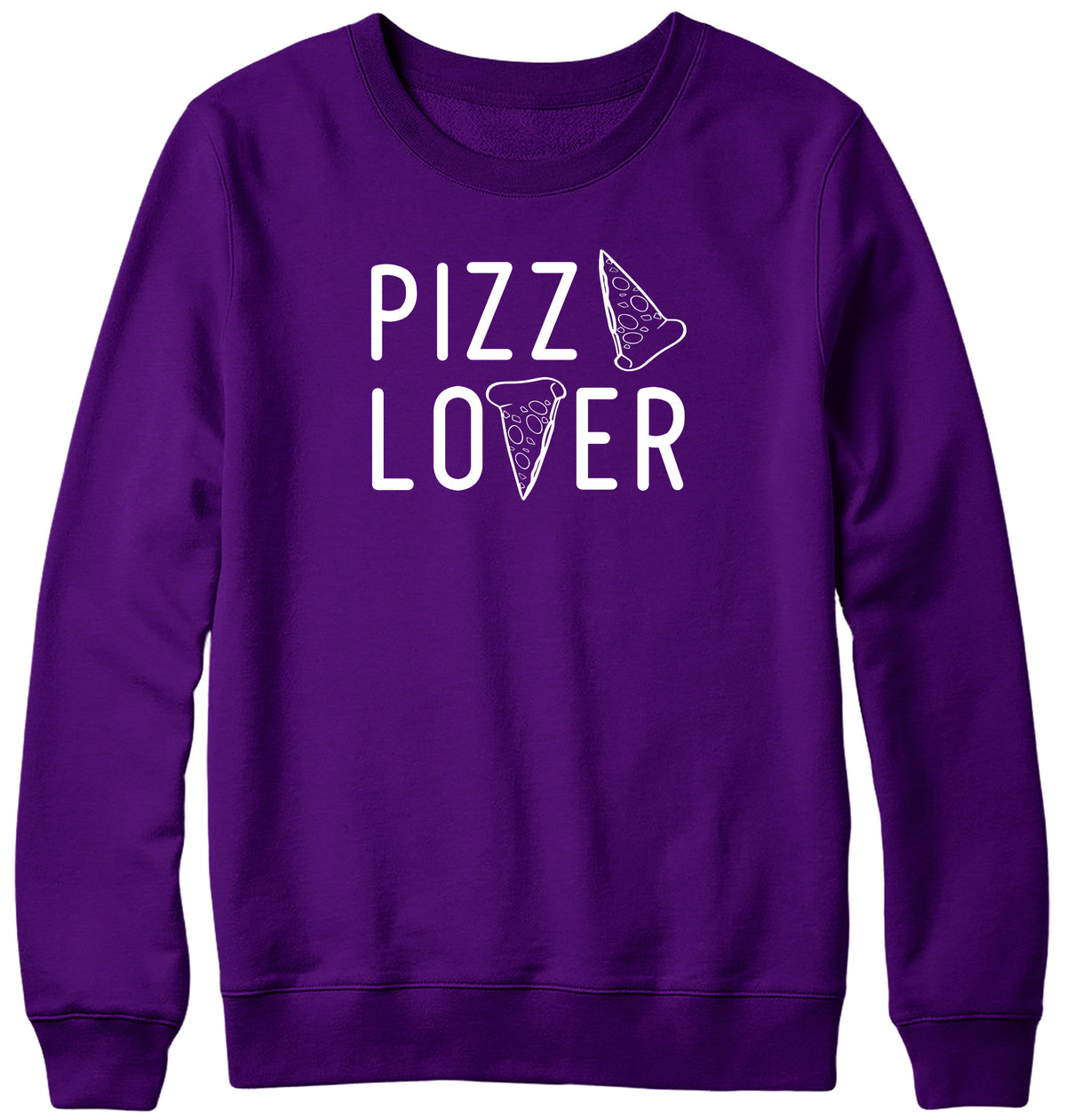 PIZZA LOVER MENS LADIES WOMENS UNISEX SWEATSHIRT SWEATER