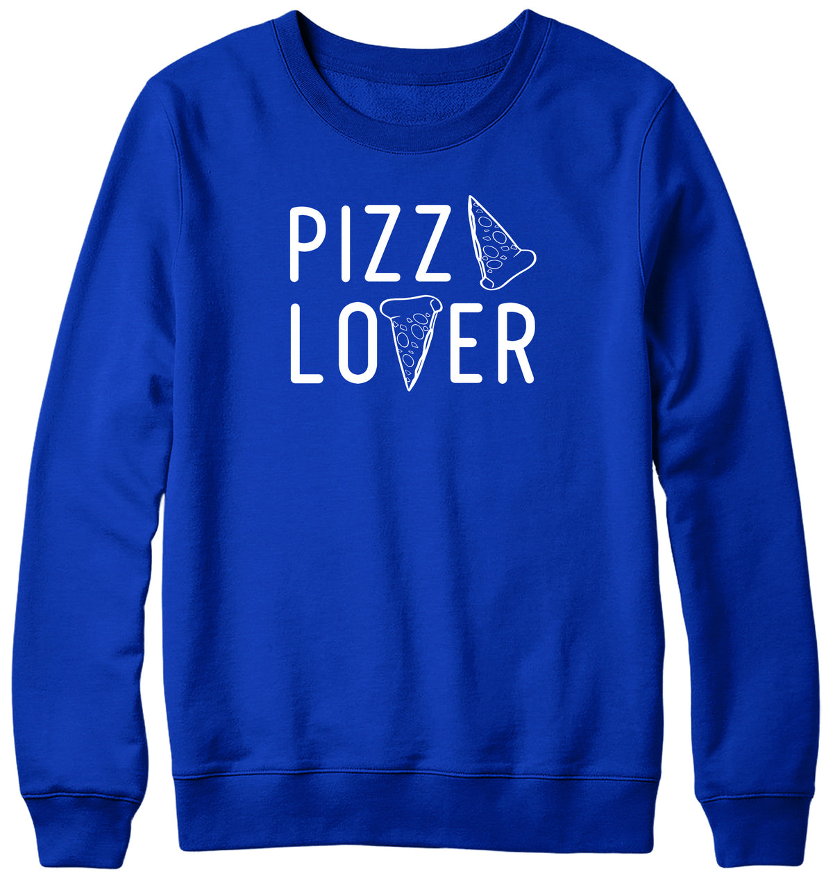 PIZZA LOVER MENS LADIES WOMENS UNISEX SWEATSHIRT SWEATER