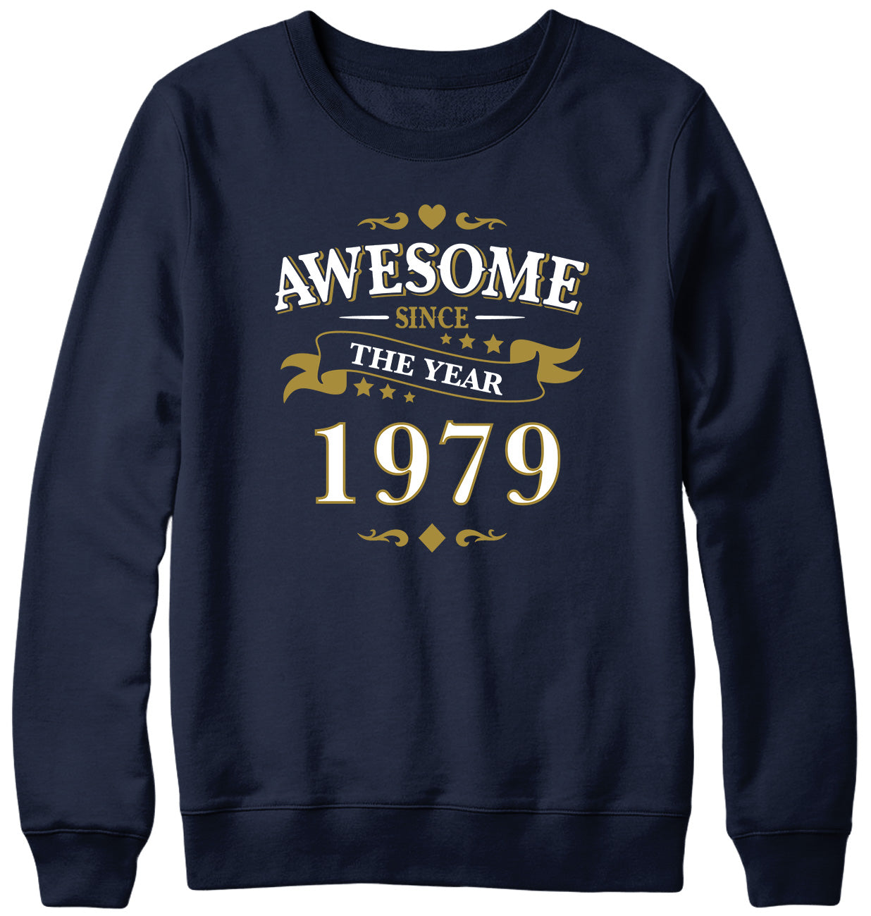 Awesome Since The Year Mens Personalised Birthday Sweatshirt