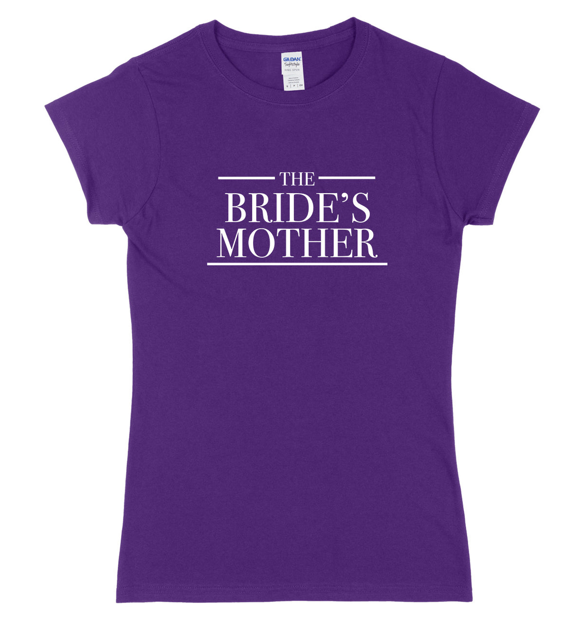 The Bride&#39;s Mother Womens Ladies Slim Fit T-Shirt