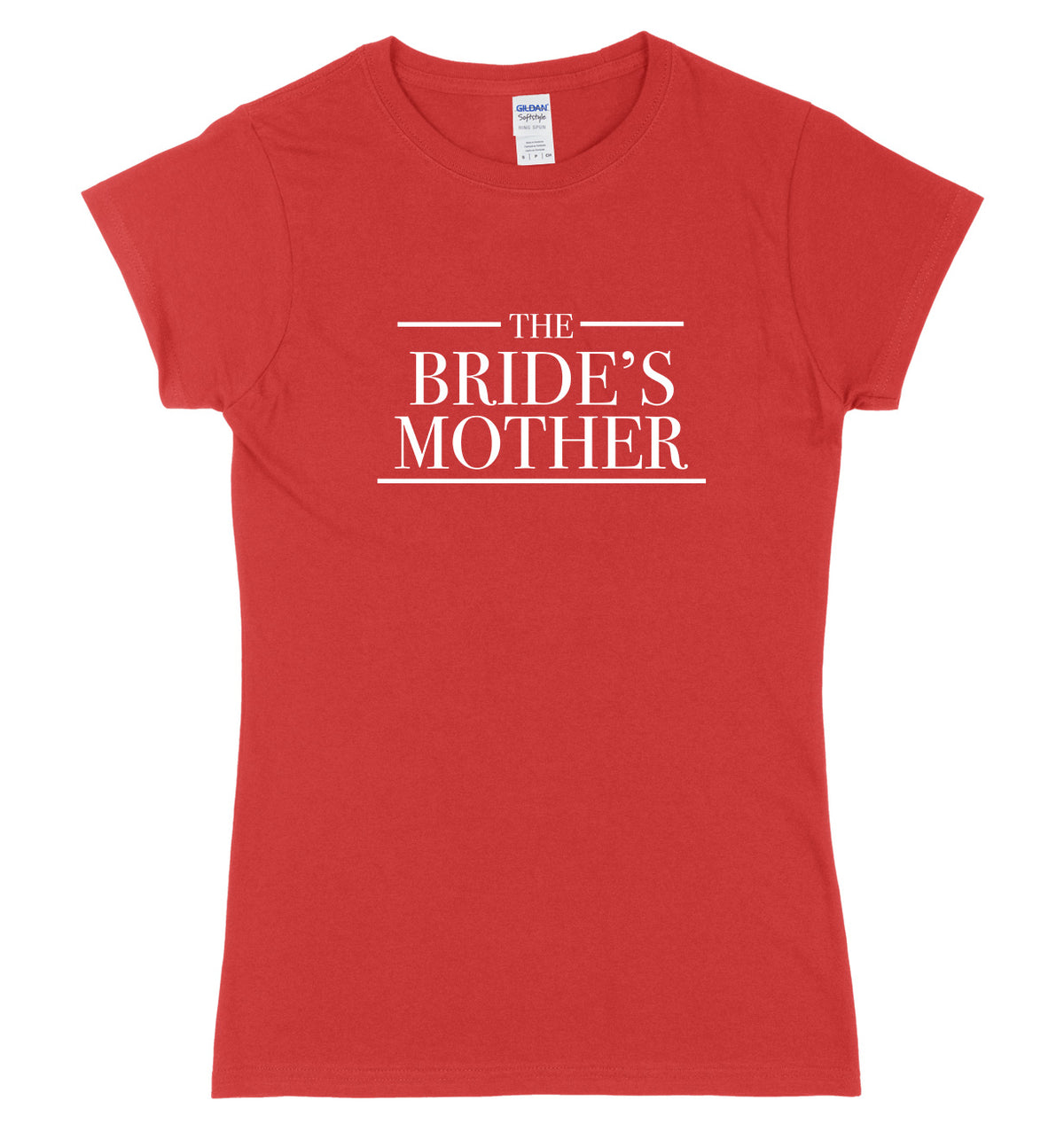 The Bride&#39;s Mother Womens Ladies Slim Fit T-Shirt
