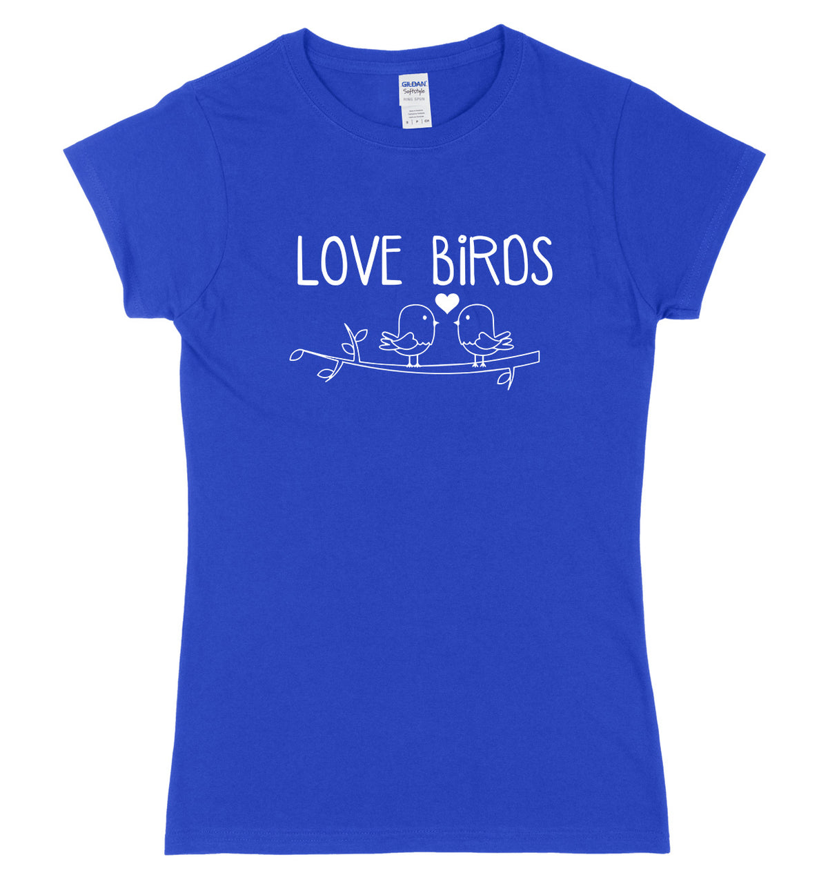 Love Birds Womens Ladies Slim Fit T-Shirt