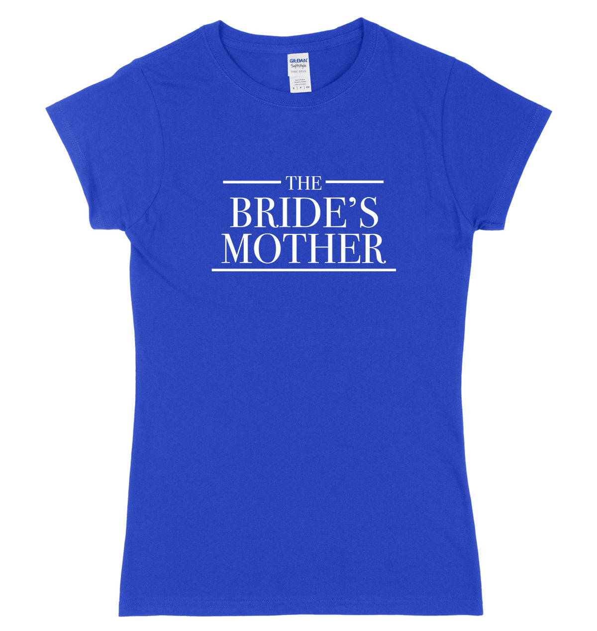 The Bride&#39;s Mother Womens Ladies Slim Fit T-Shirt