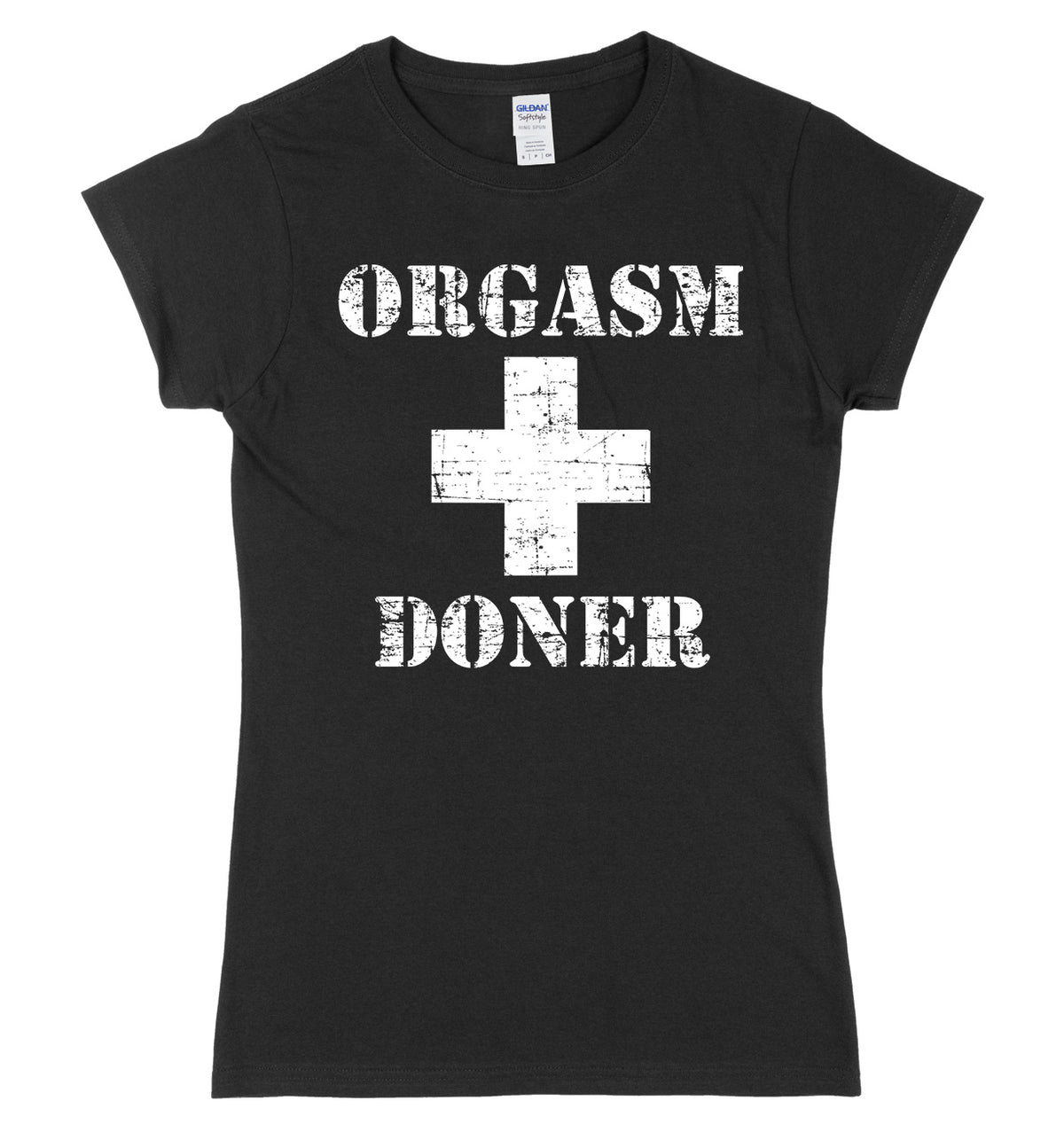 Orgasm Donor Womens Slim Fit T-Shirt
