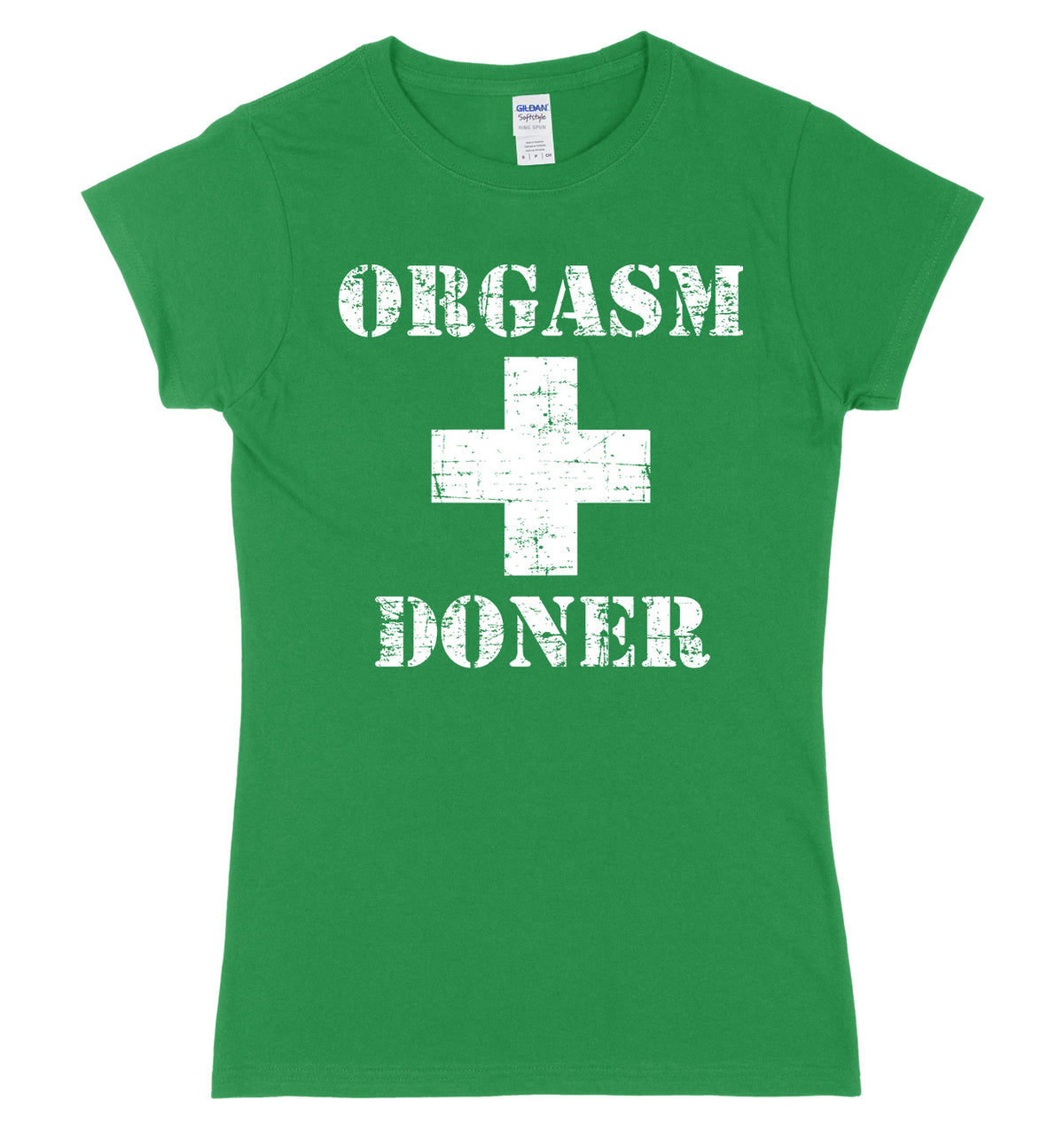 Orgasm Donor Womens Slim Fit T-Shirt