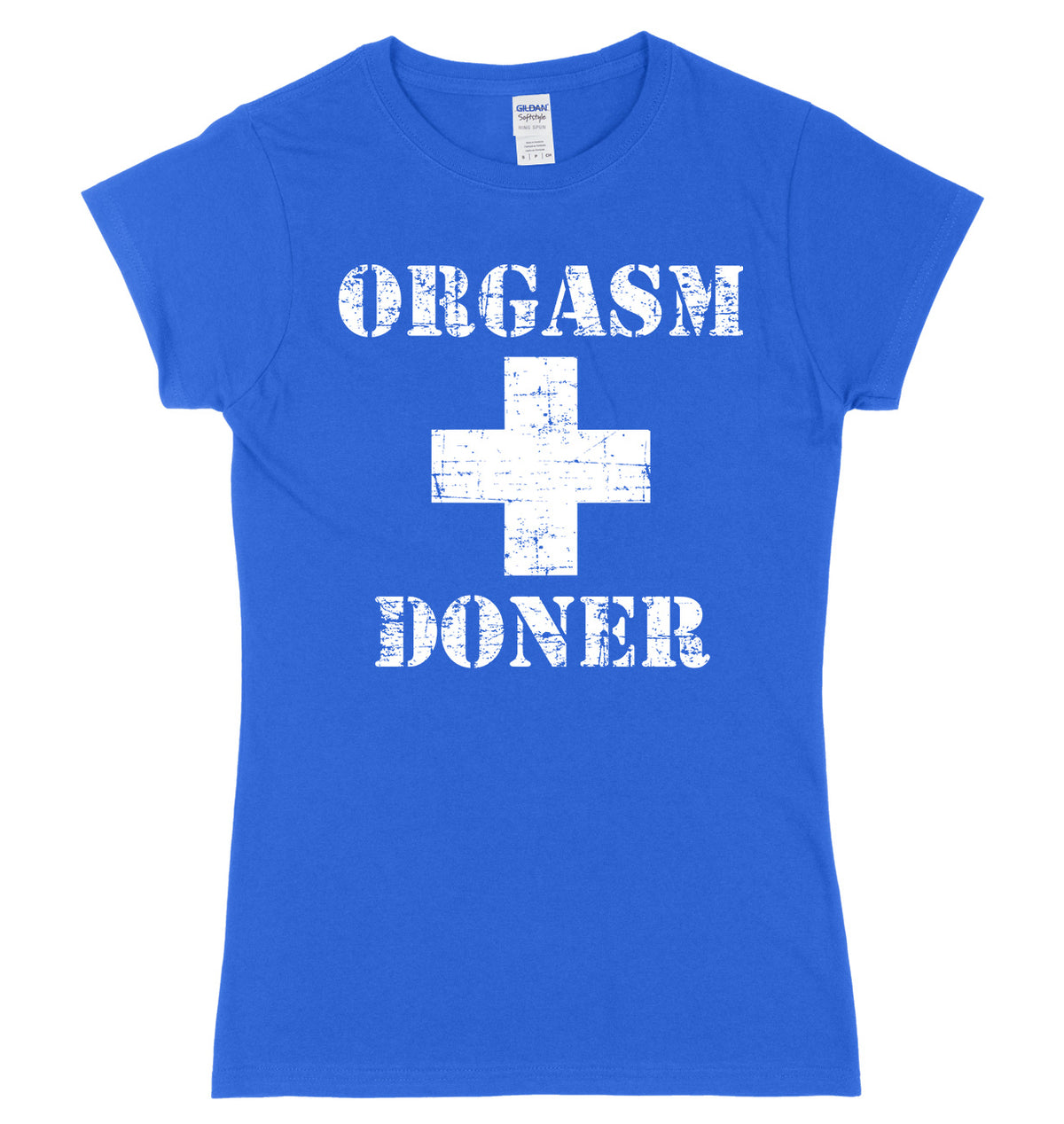 Orgasm Donor Womens Slim Fit T-Shirt