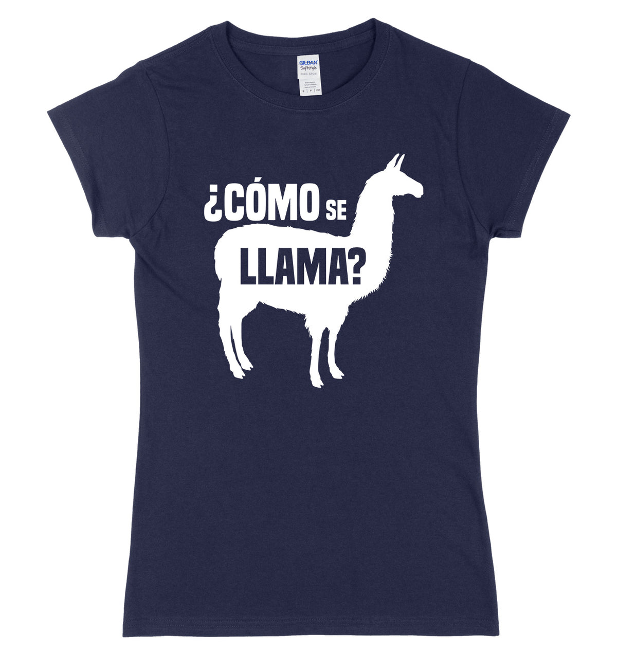Como Se Llama? Womens Slim Fit T-Shirt
