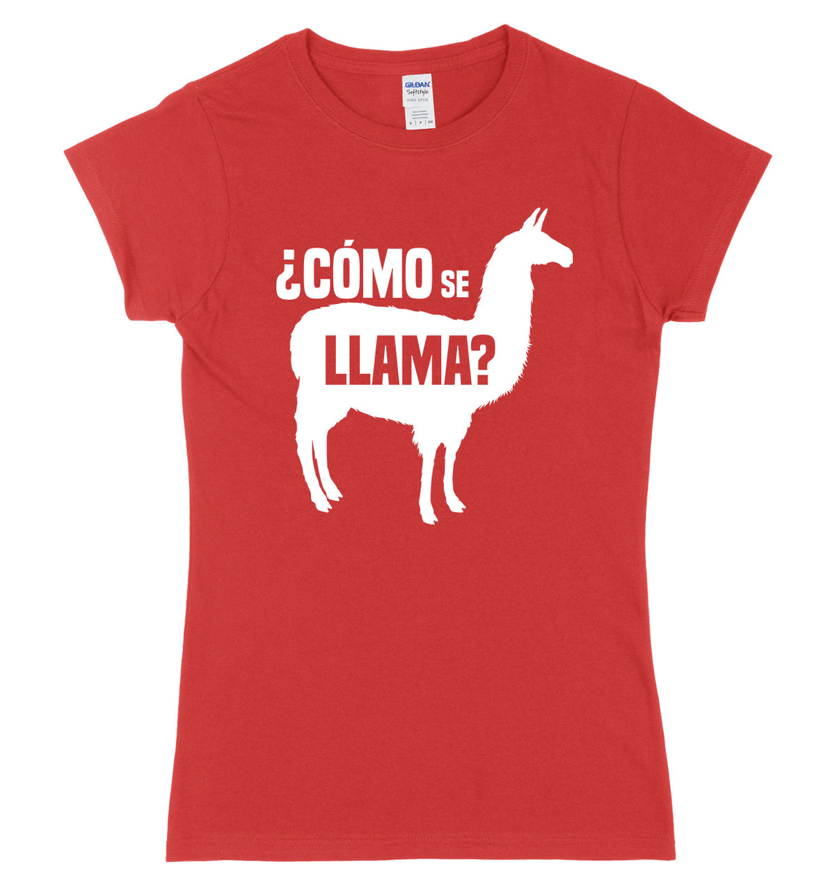 Como Se Llama? Womens Slim Fit T-Shirt
