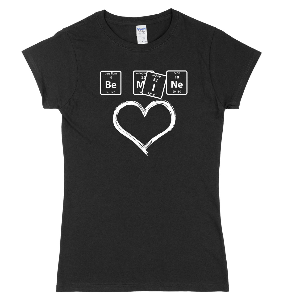 Be Mine Womens Ladies Slim Fit T-Shirt