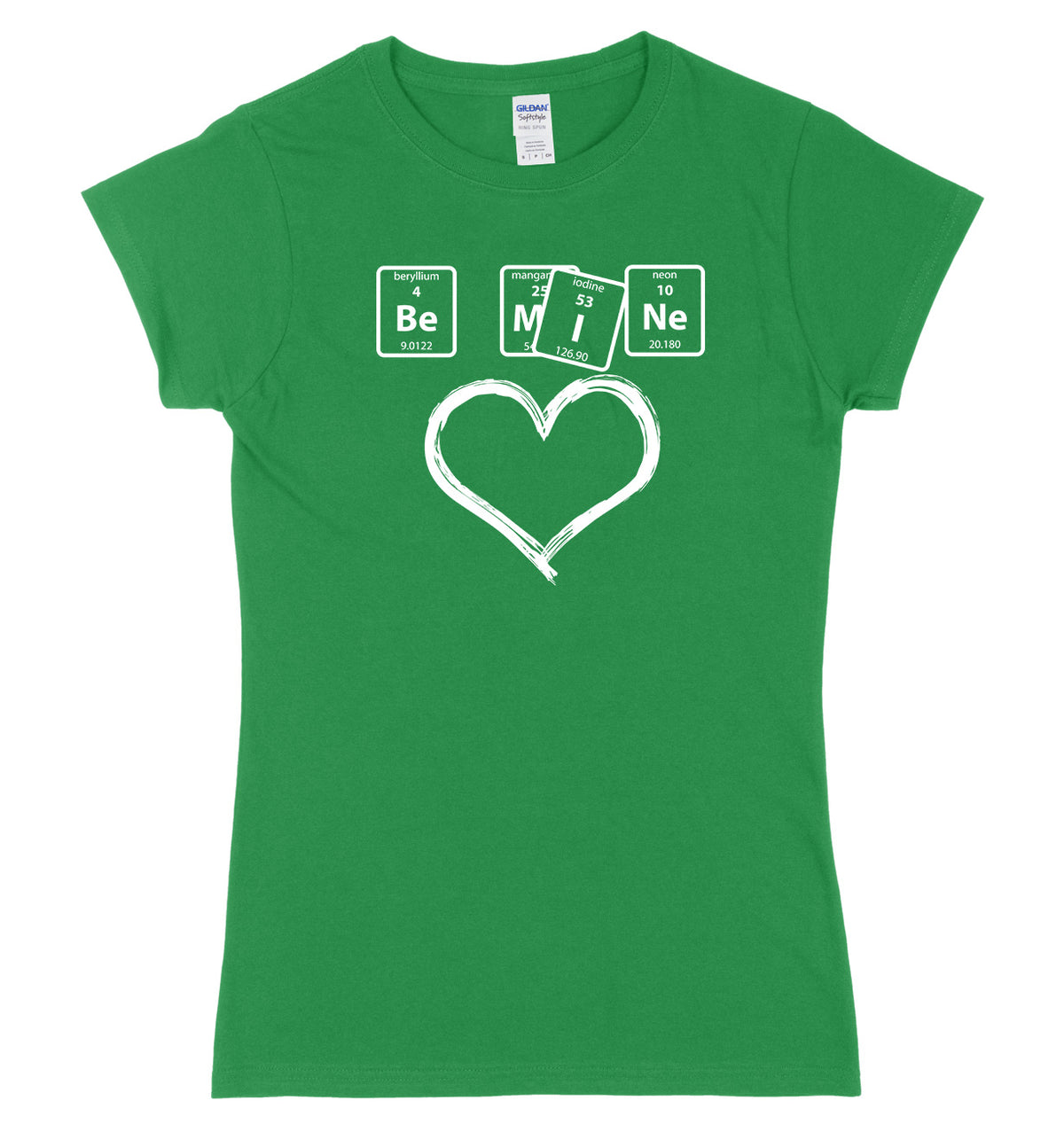 Be Mine Womens Ladies Slim Fit T-Shirt