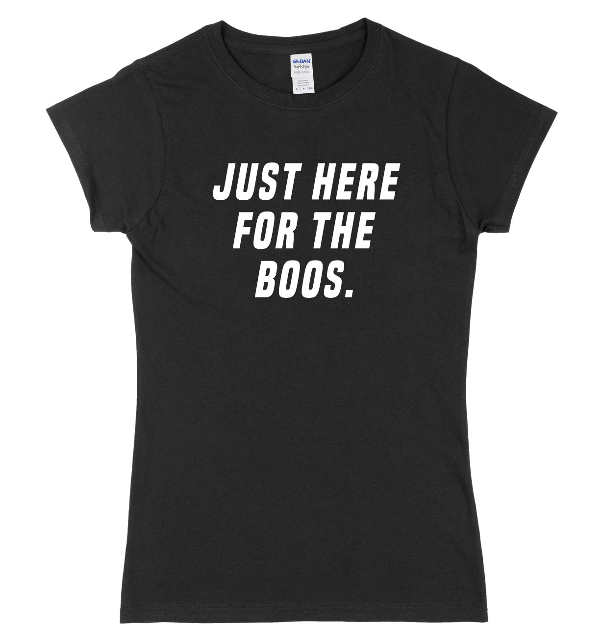 I'm Just Here For The Boobs Boo Funny Halloween' Men's T-Shirt