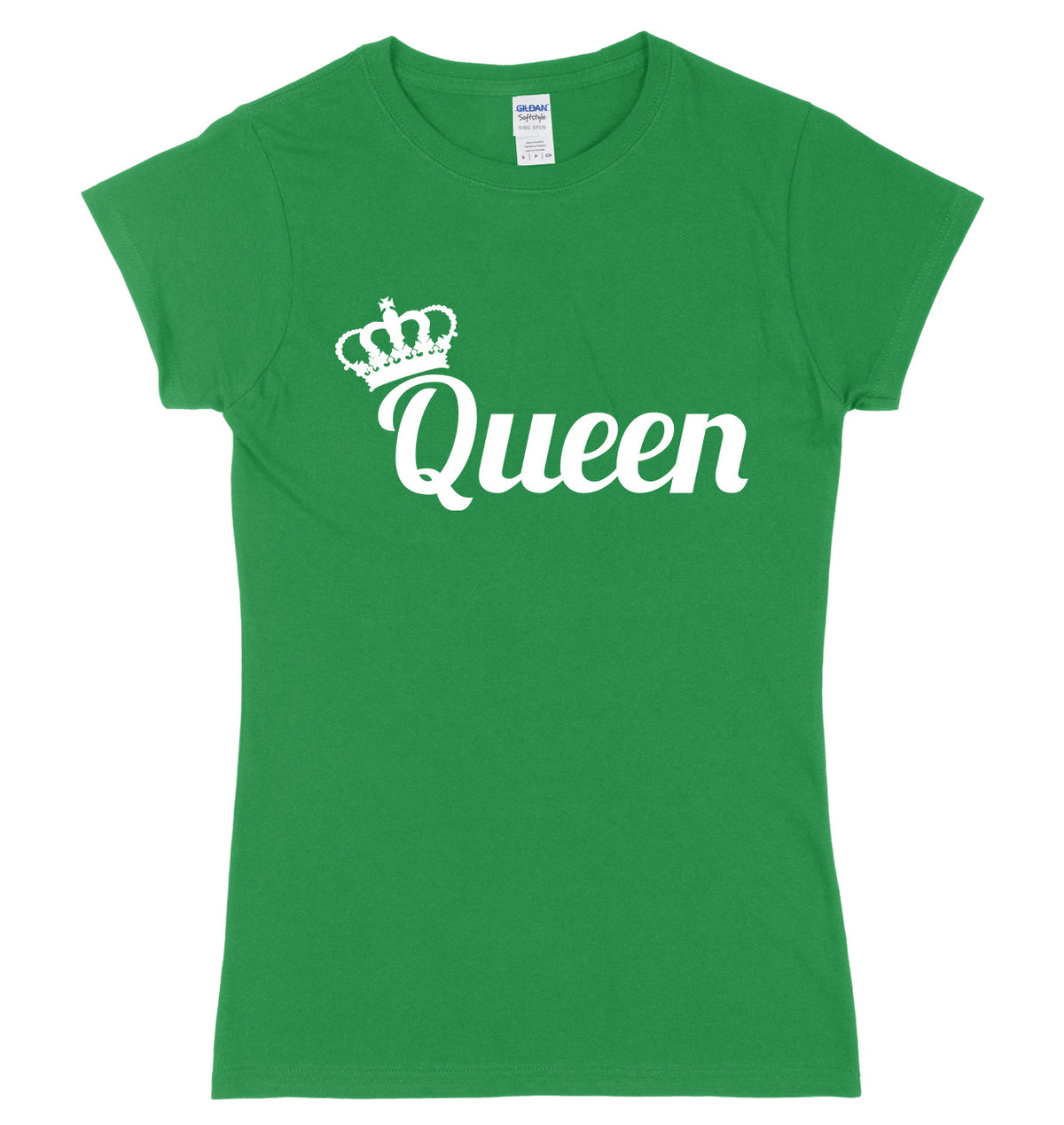 Queen And Crown Womens Ladies Slim Fit T-Shirt