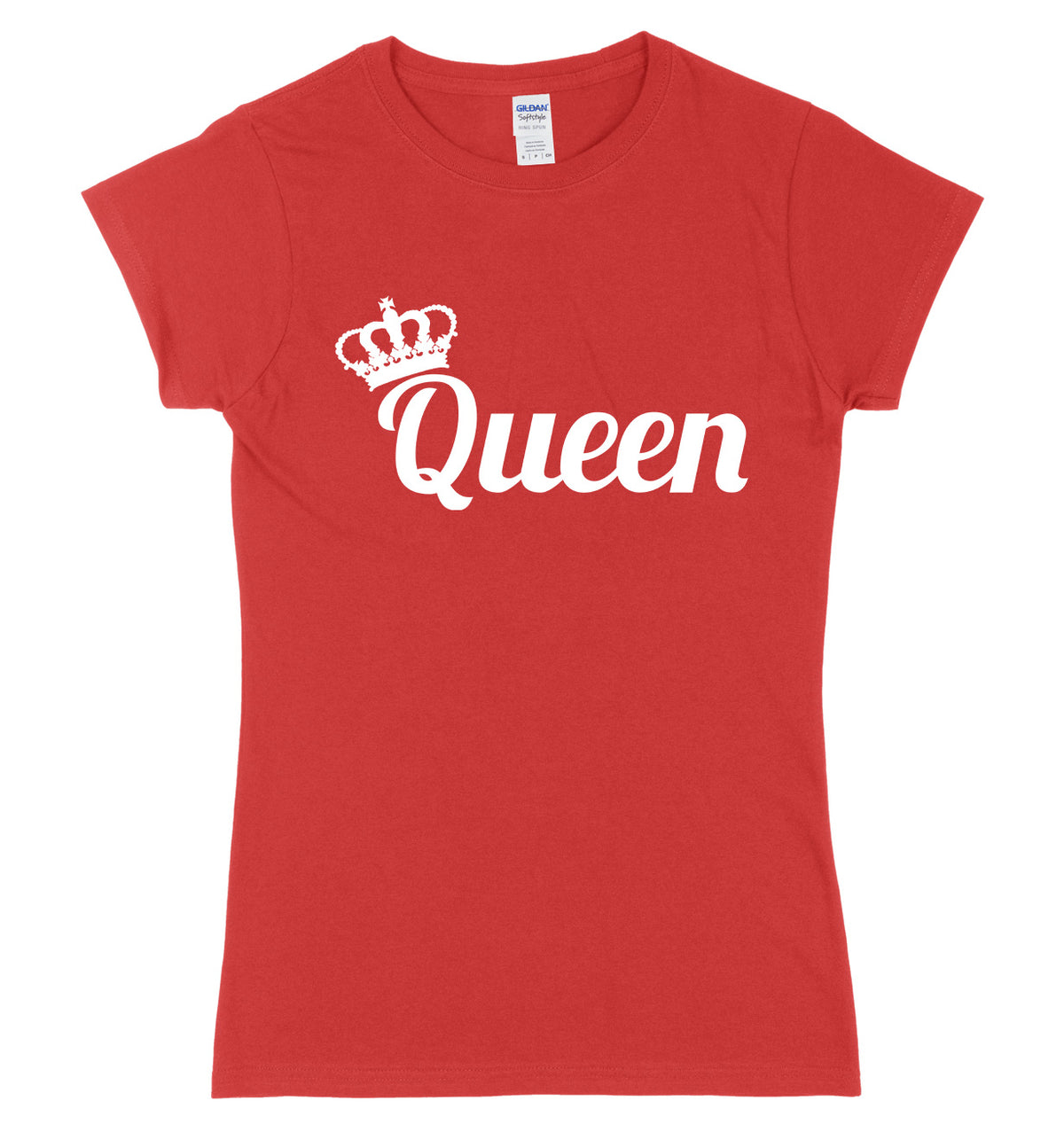 Queen And Crown Womens Ladies Slim Fit T-Shirt
