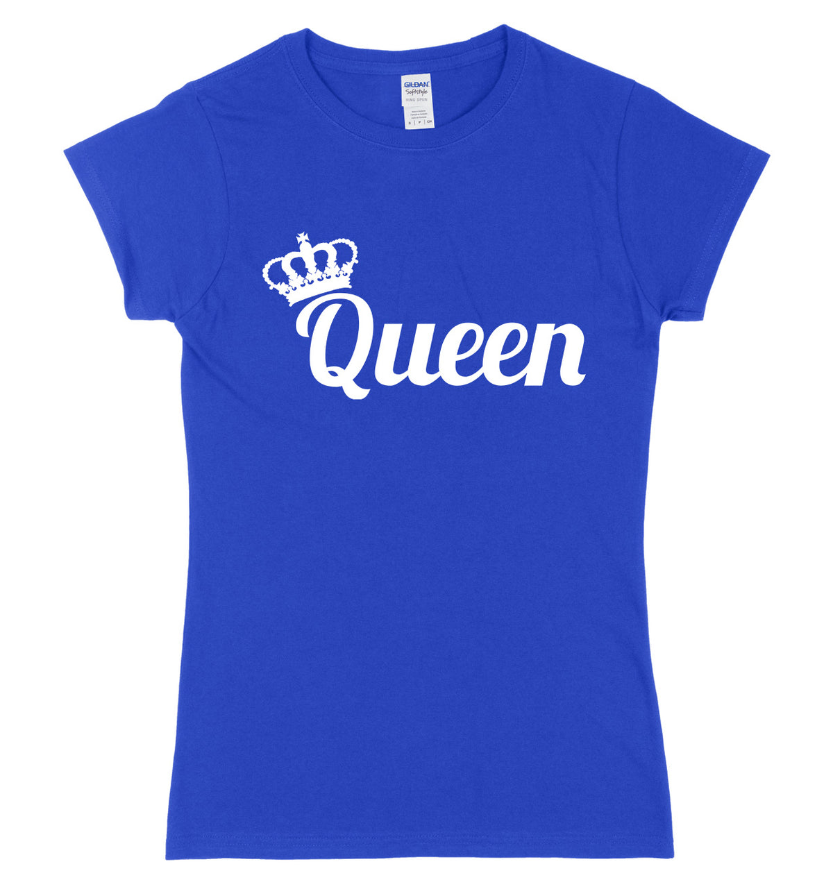 Queen And Crown Womens Ladies Slim Fit T-Shirt