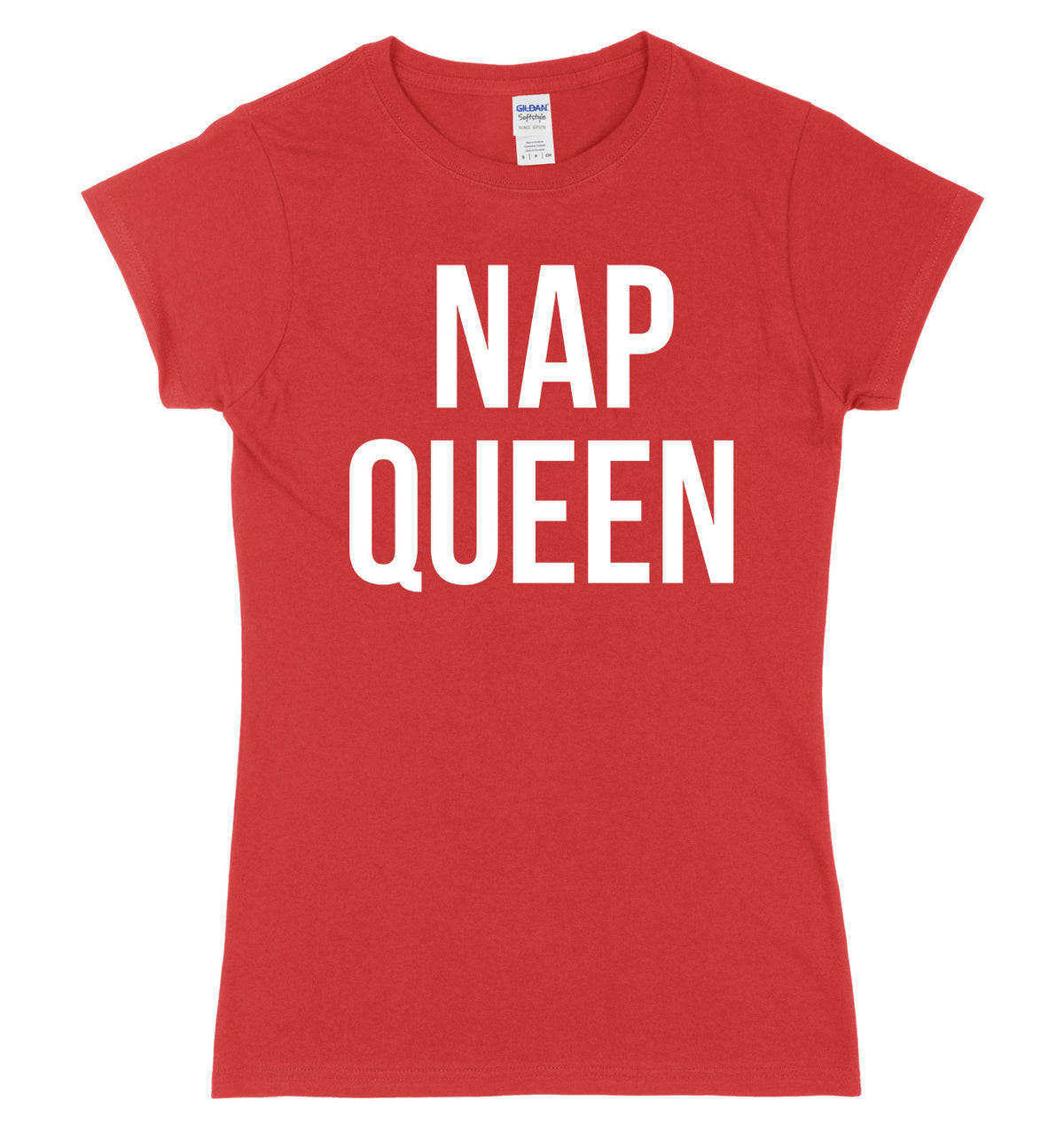 Nap Queen Womens Ladies Slim Fit T-Shirt