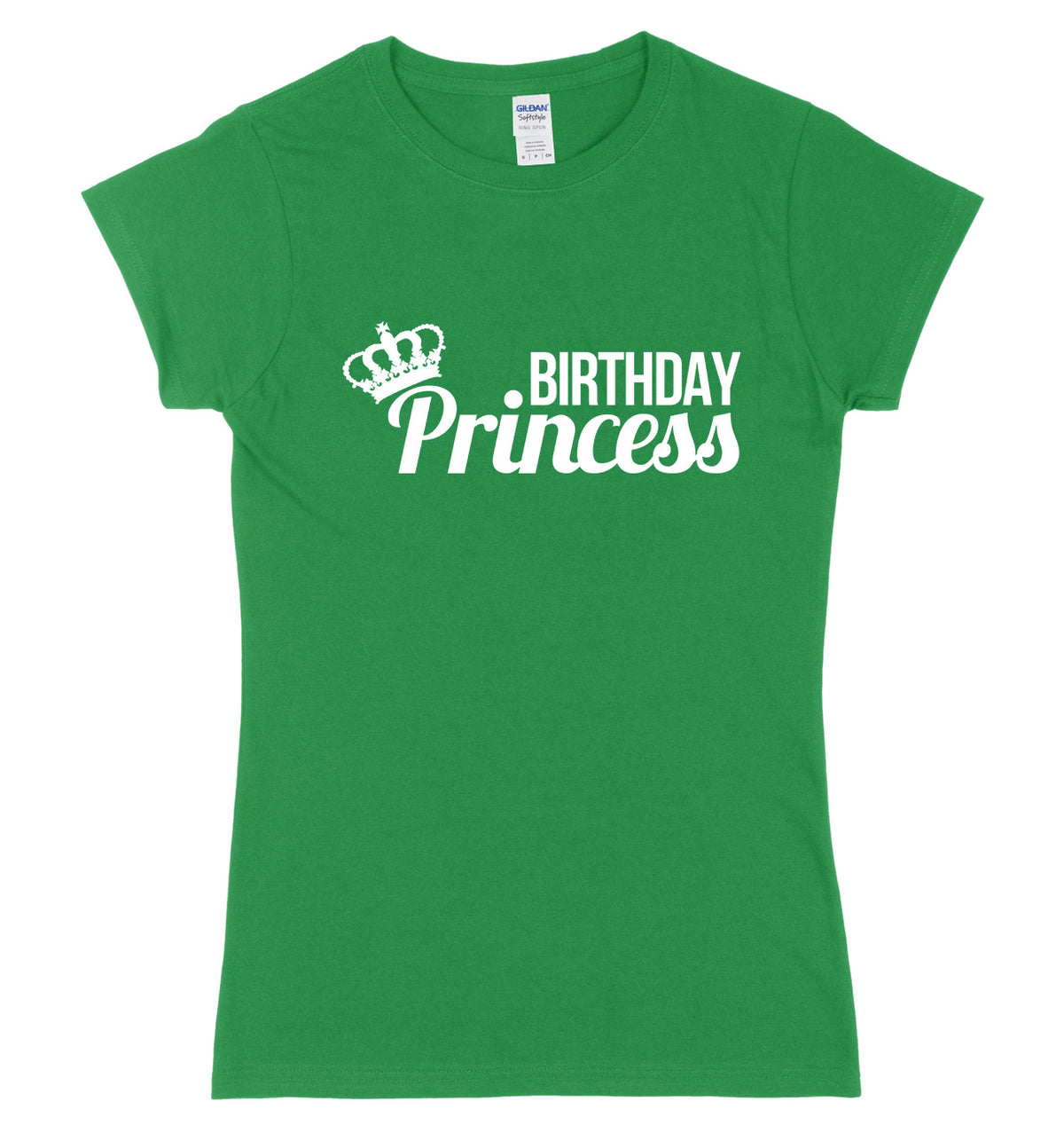 Birthday Princess Womens Ladies Slim Fit T-Shirt