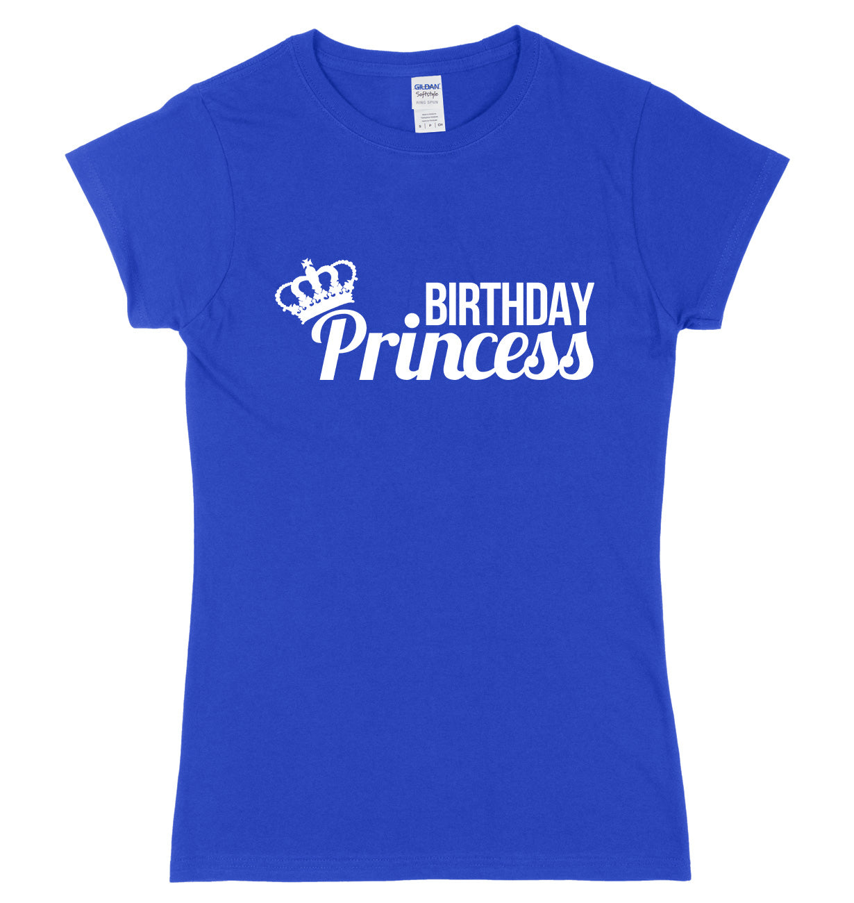 Birthday Princess Womens Ladies Slim Fit T-Shirt