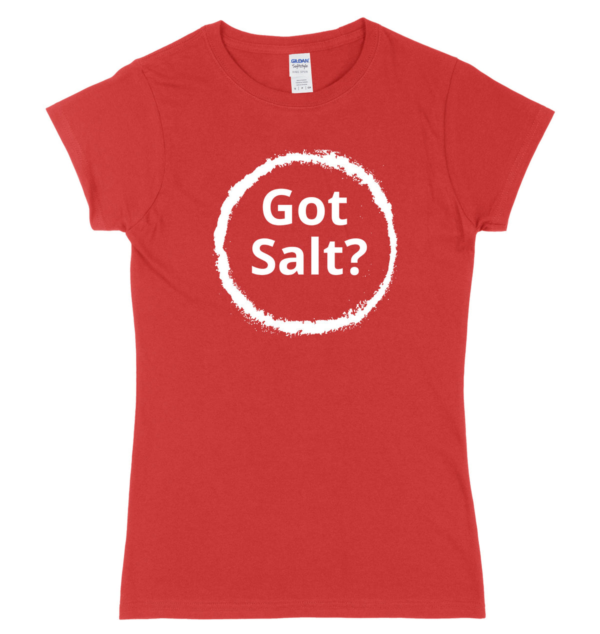Got Salt? Womens Ladies Slim Fit Halloween T-Shirt
