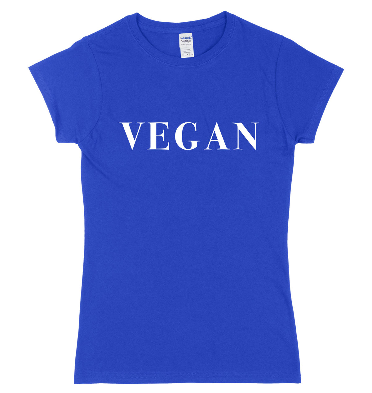 Vegan Womens Ladies Slim Fit T-Shirt