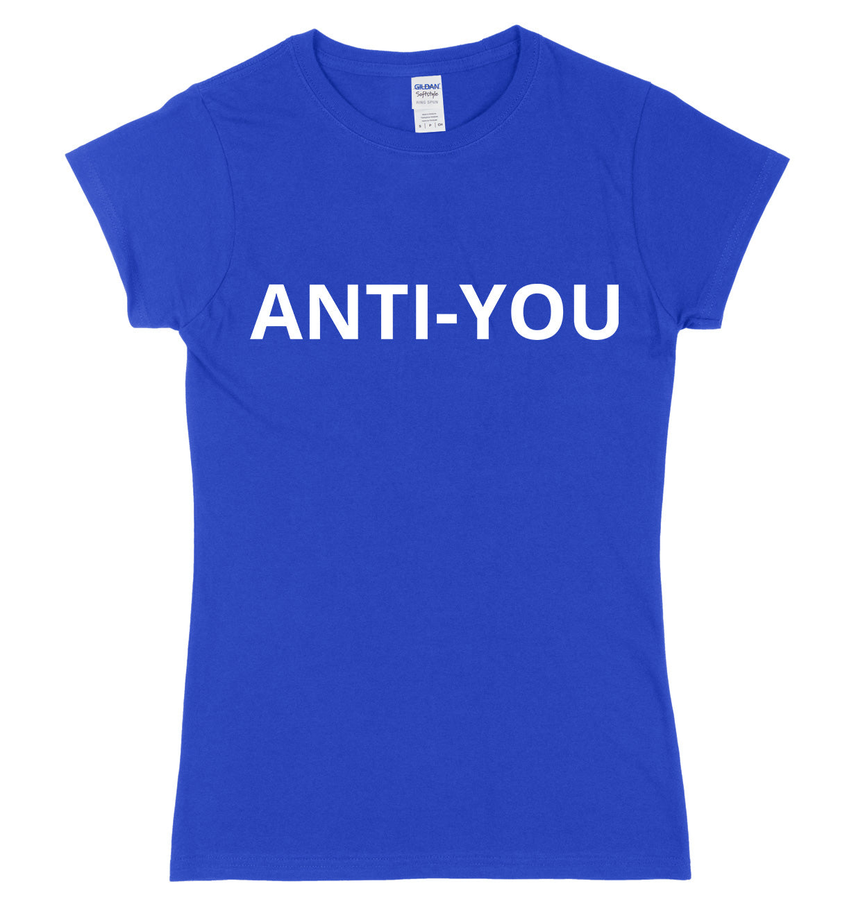 Anti-You Womens Ladies Slim Fit T-Shirt
