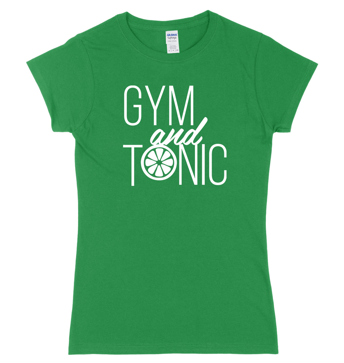 Gym And Tonic Womens Ladies Slim Fit T-Shirt